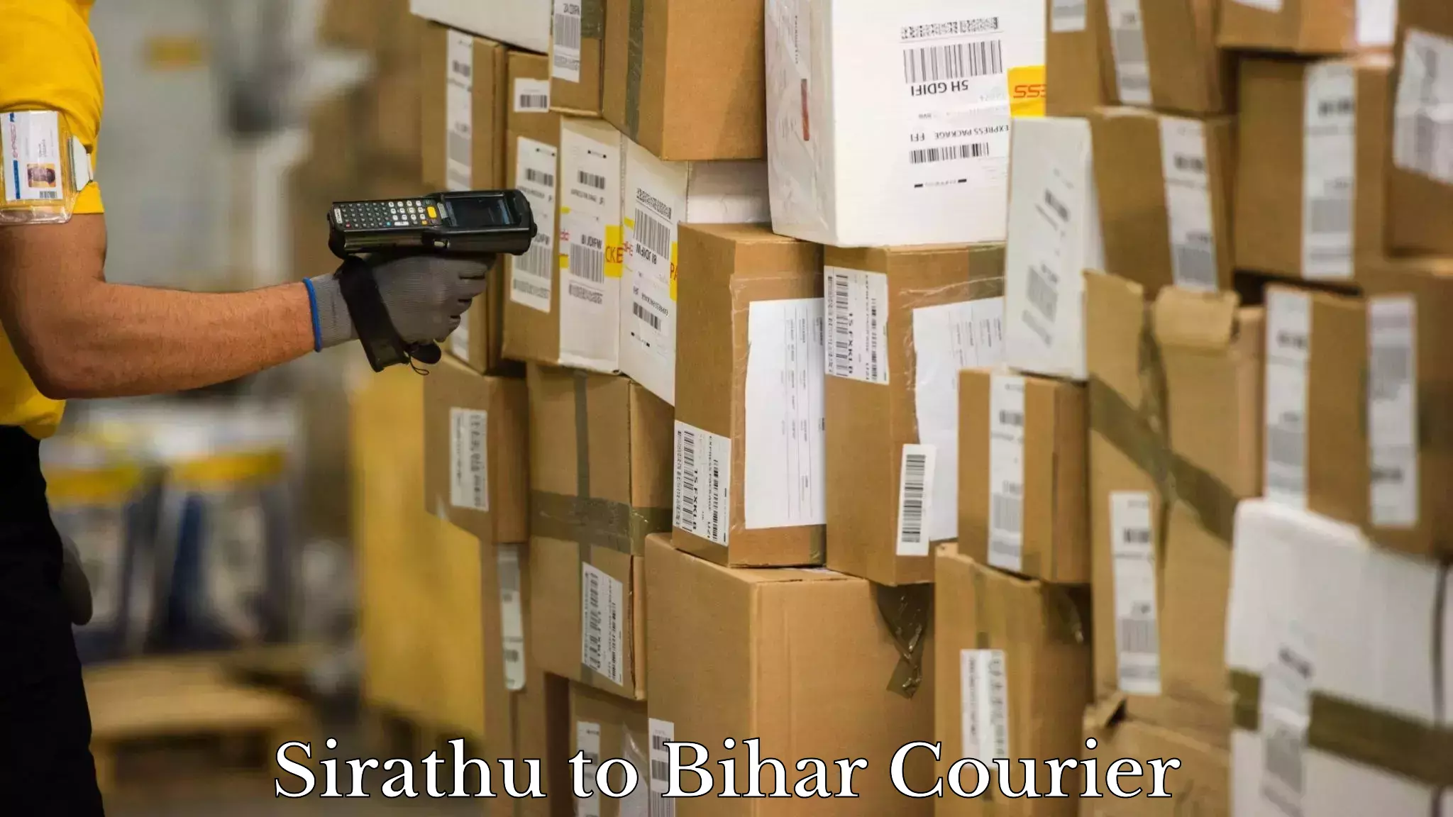 Affordable parcel service Sirathu to Bihar