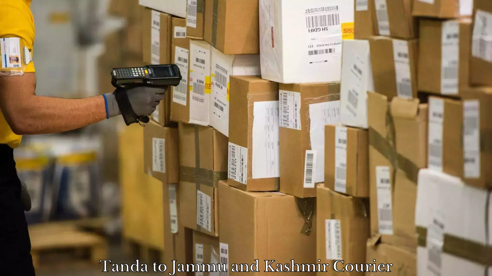 Professional courier handling Tanda to Jammu and Kashmir