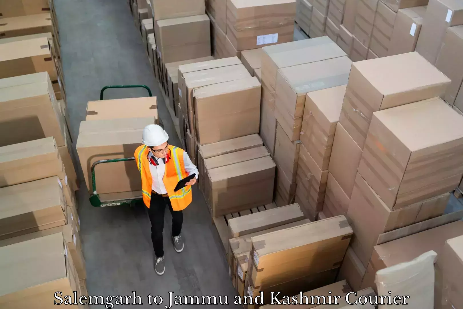 User-friendly courier app Salemgarh to University of Kashmir Srinagar