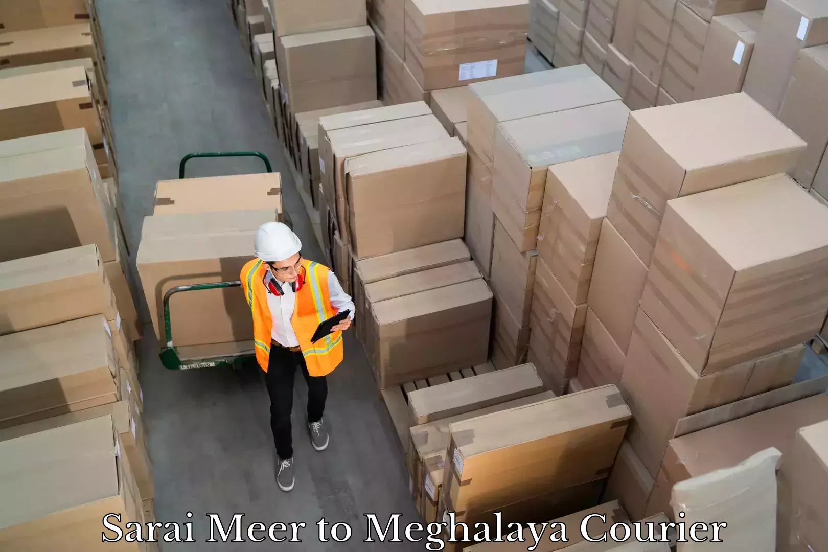 Cost-effective courier options Sarai Meer to Marshillong