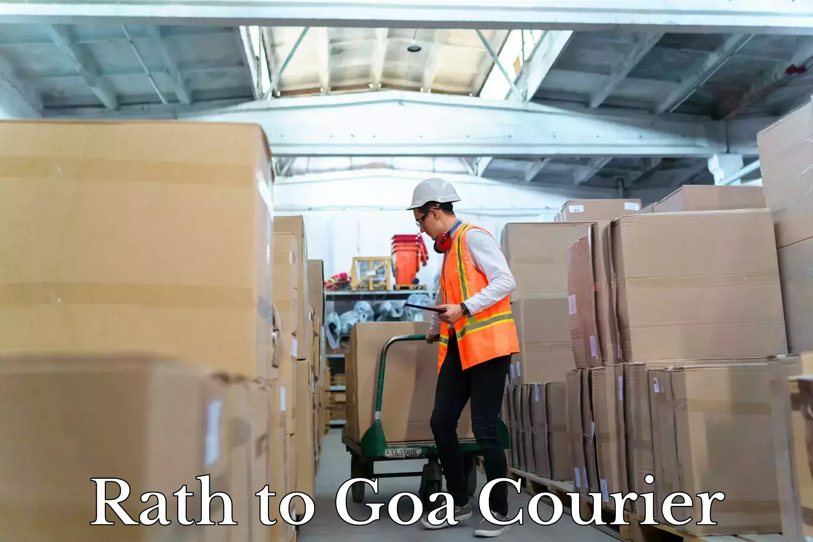 Multi-package shipping in Rath to Goa University