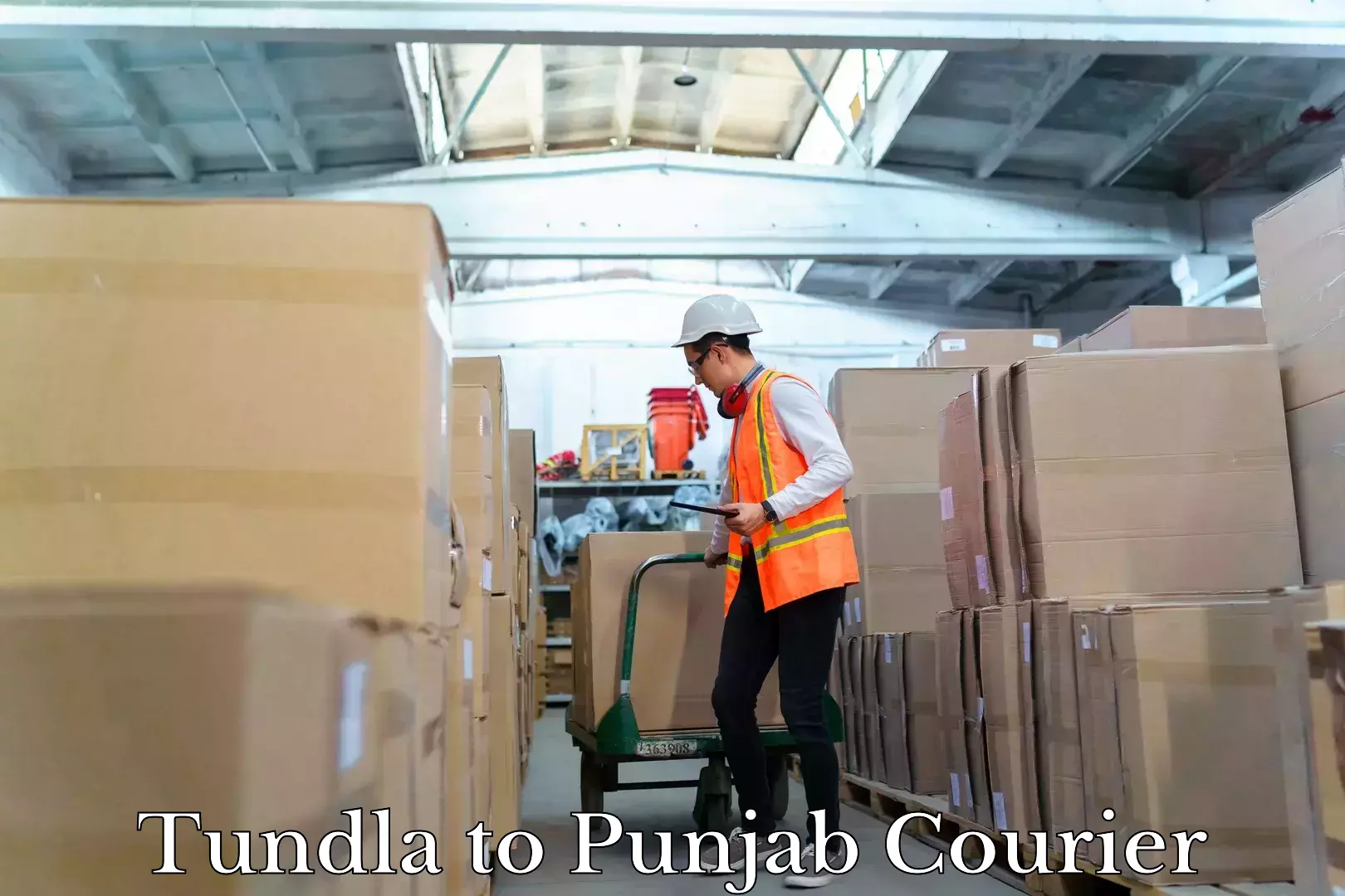 Express delivery network Tundla to Punjab