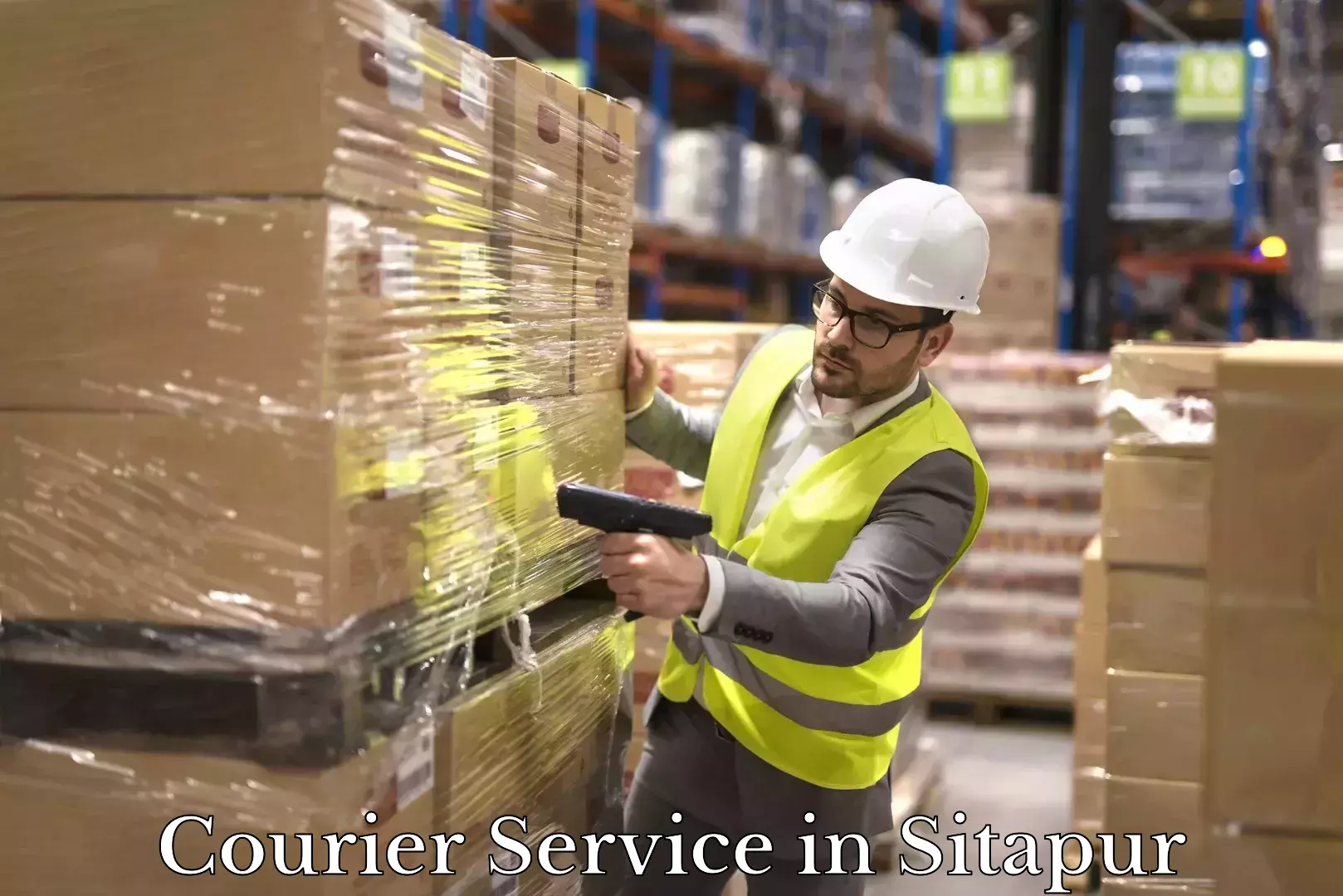 Optimized courier strategies in Sitapur