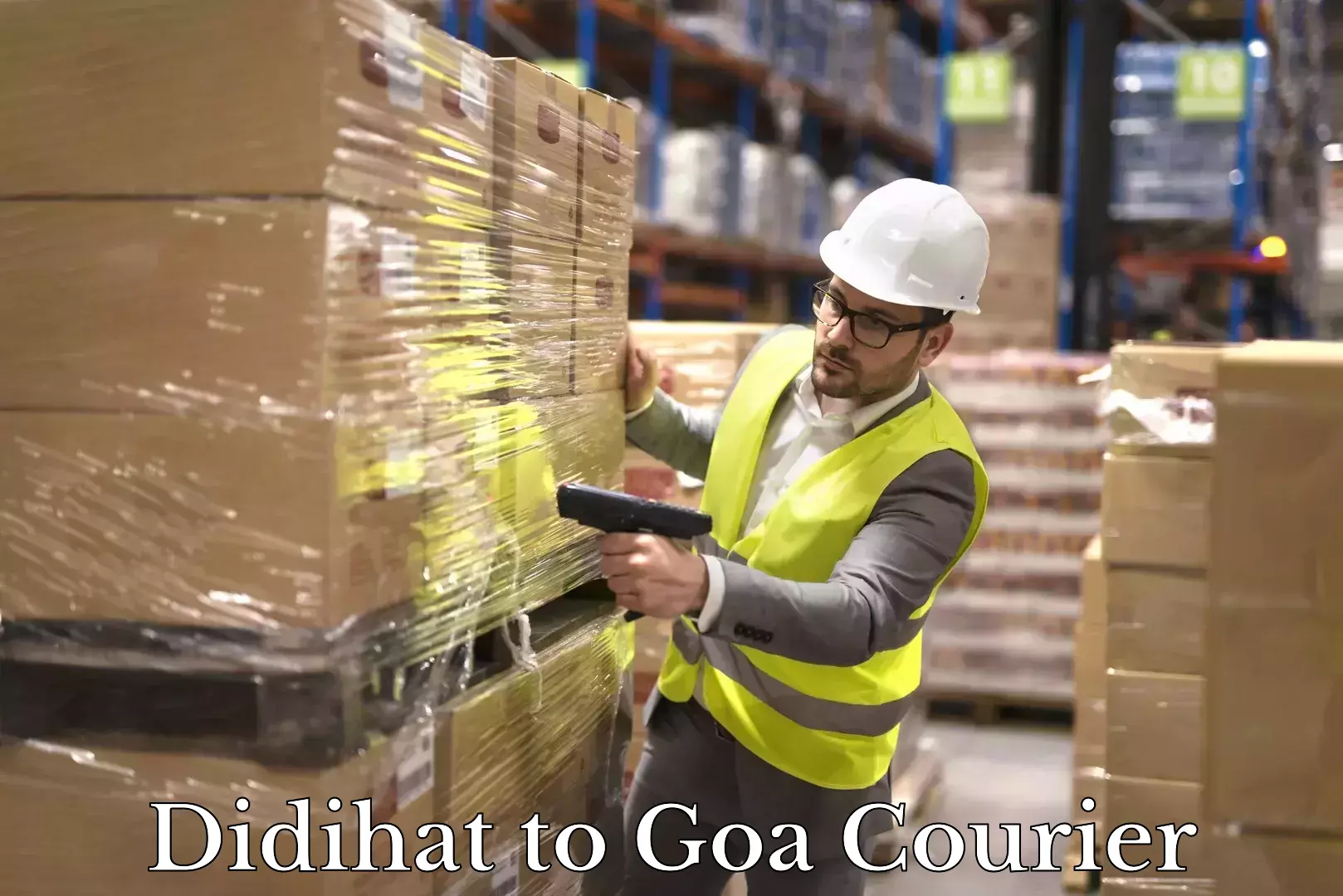 Sustainable shipping practices Didihat to Goa