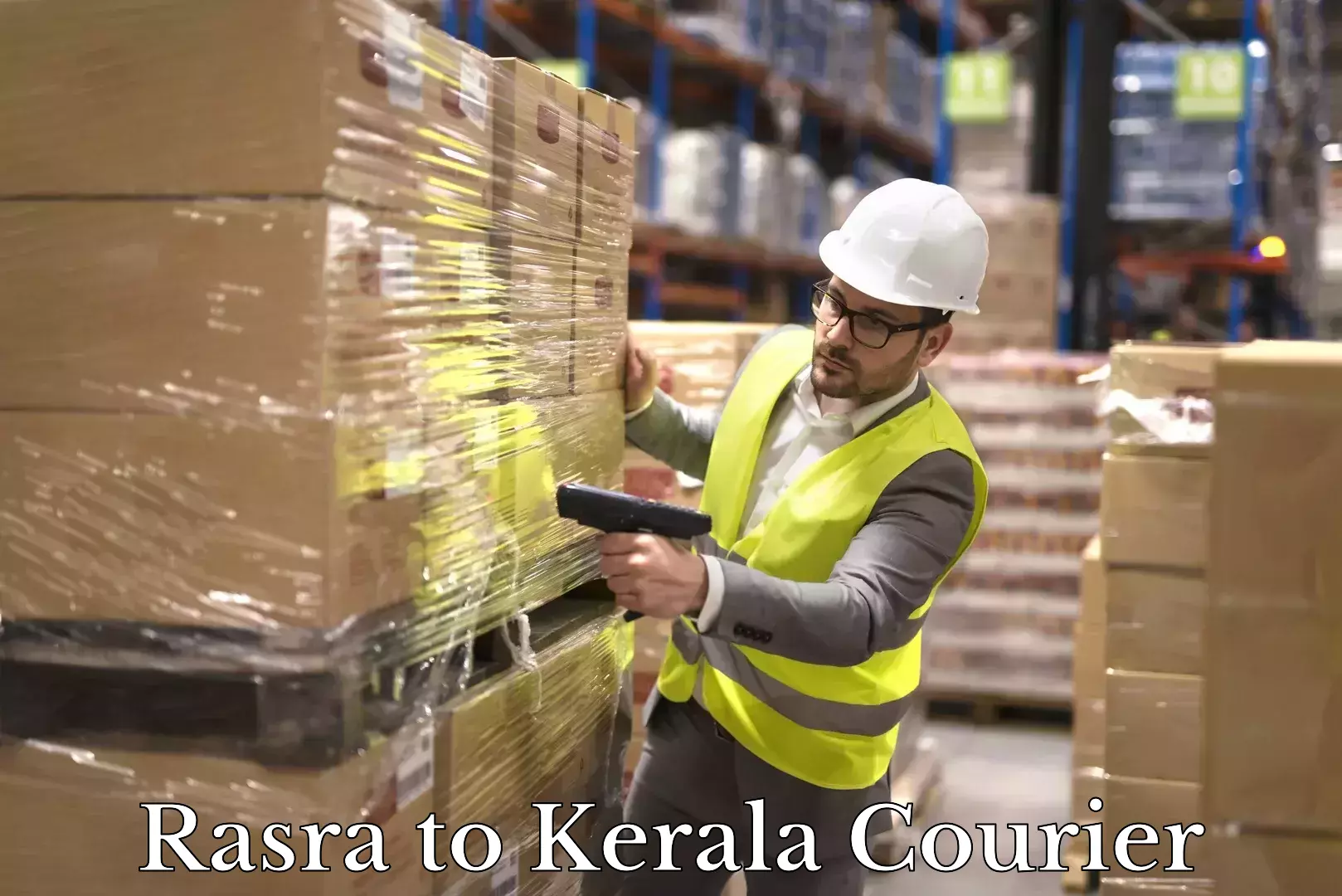 Efficient package consolidation Rasra to Kerala