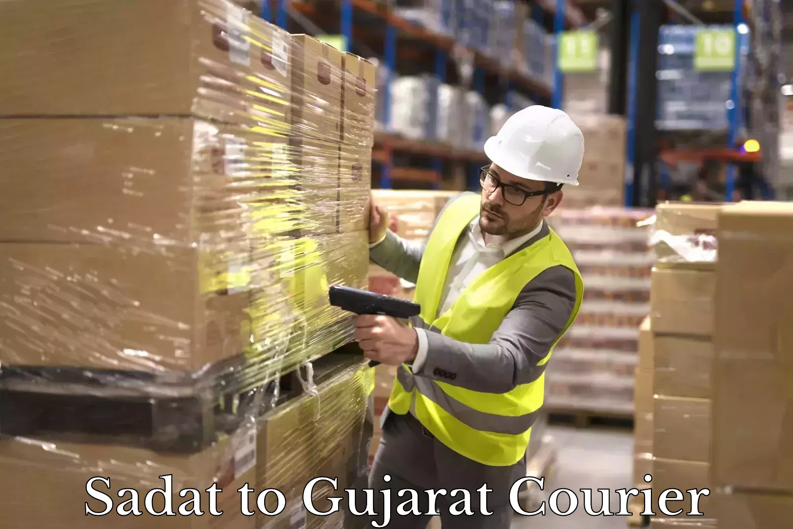 Professional courier handling Sadat to Patan Gujarat