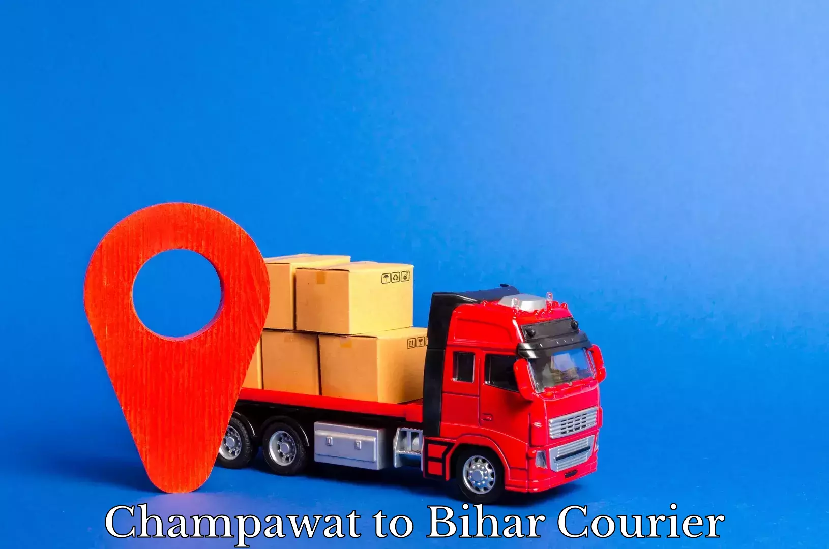 Quality courier partnerships Champawat to Pavapuri