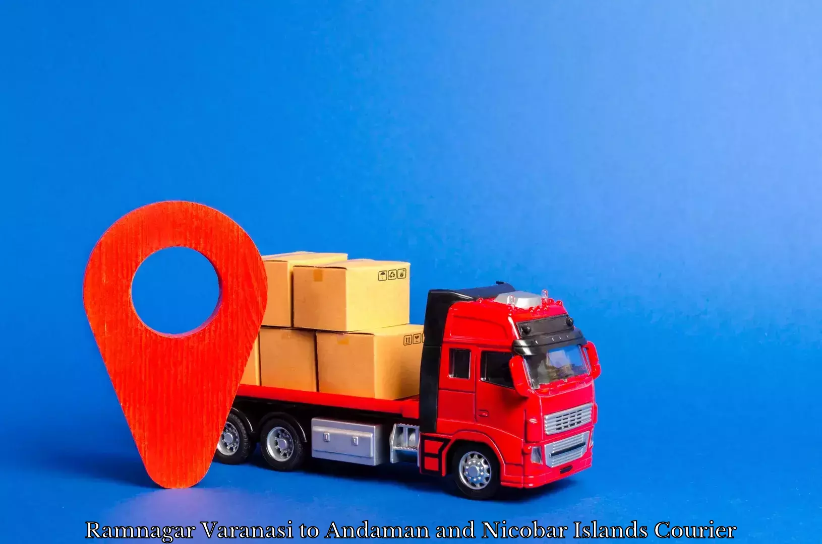 Advanced delivery network Ramnagar Varanasi to Andaman and Nicobar Islands
