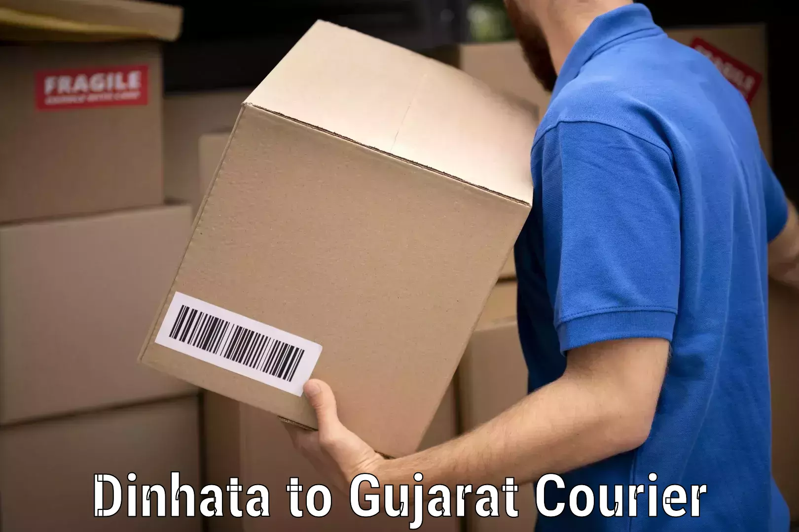 Home shifting experts Dinhata to Gujarat