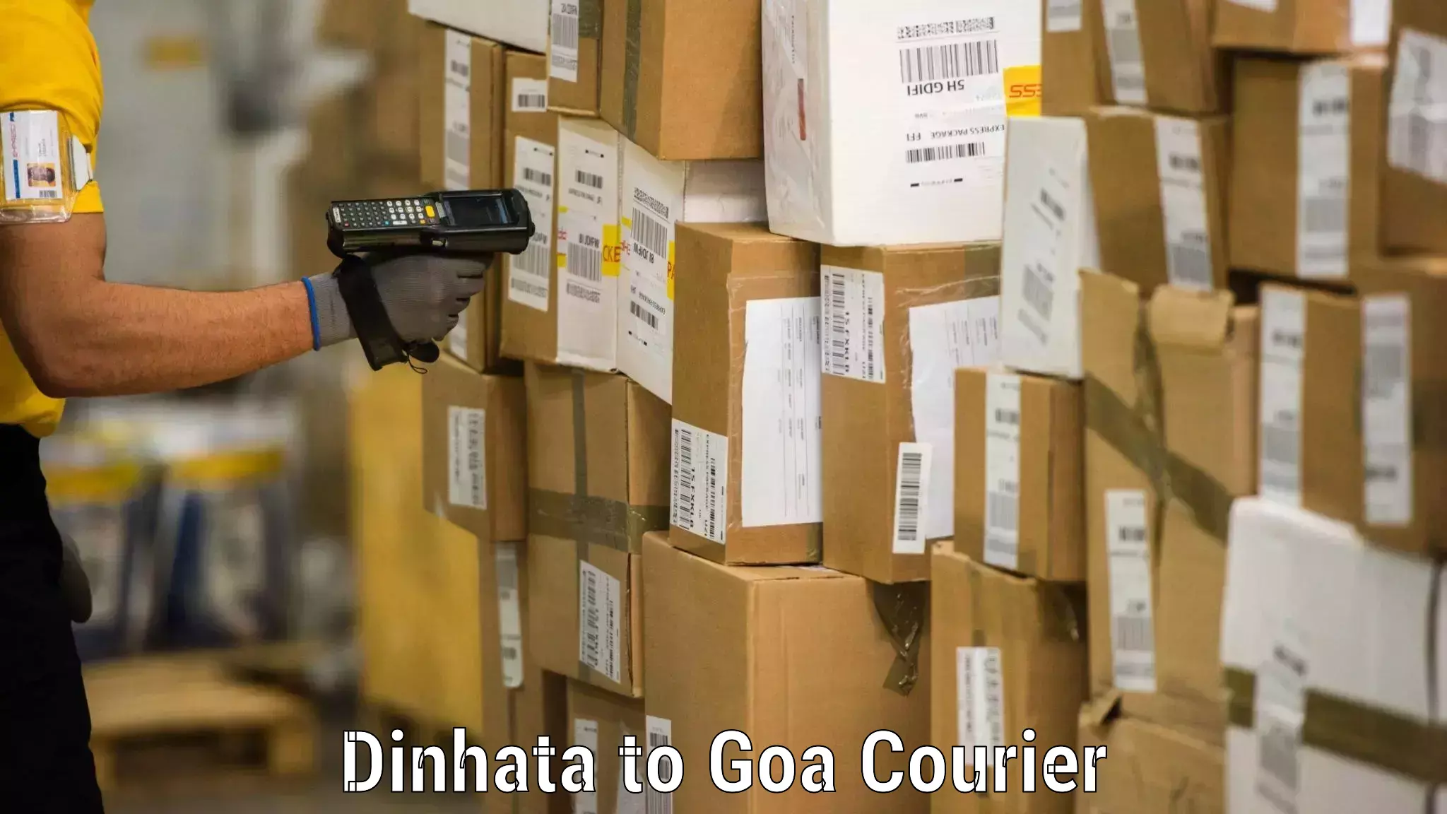 Home shifting experts Dinhata to Mormugao Port