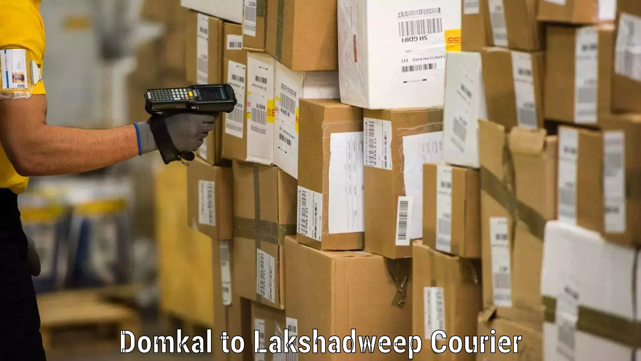 Quick household moving Domkal to Lakshadweep