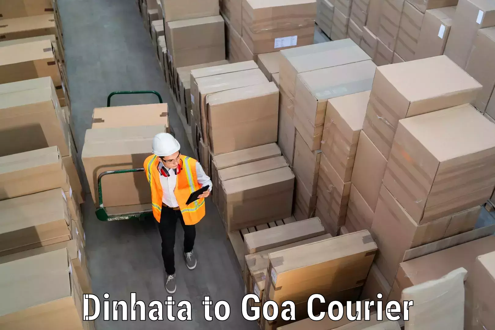 Hassle-free relocation Dinhata to Goa