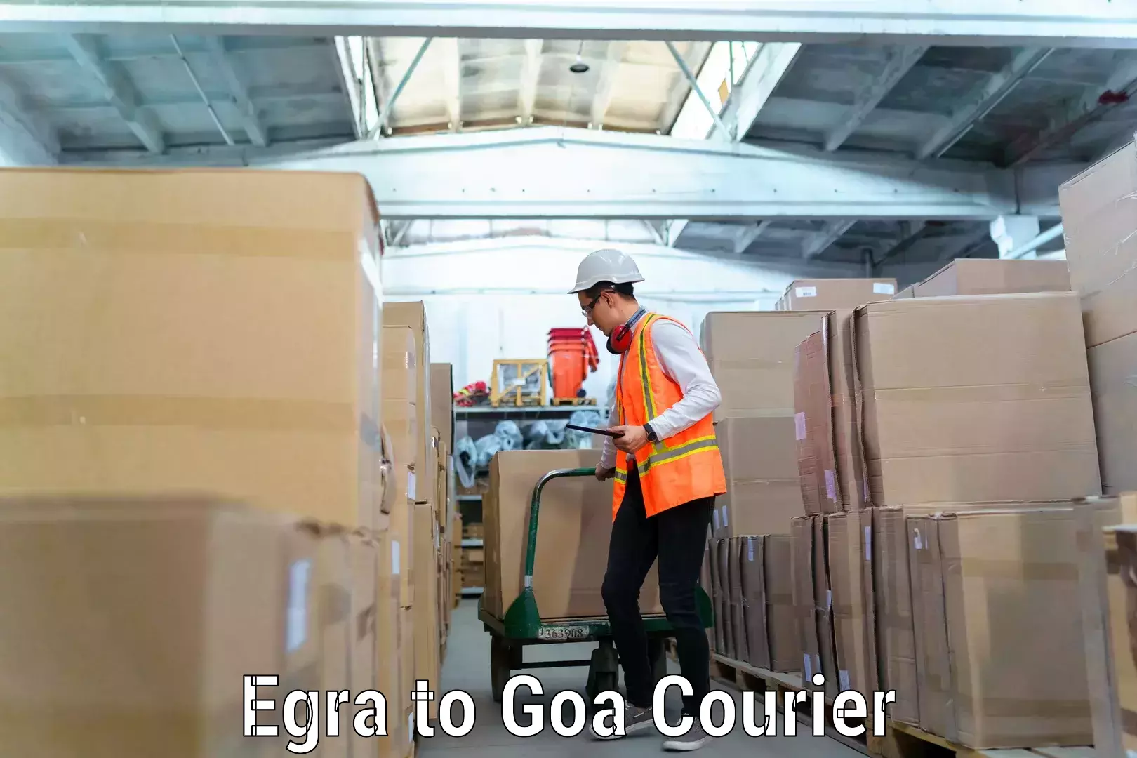 Trusted moving solutions Egra to Goa