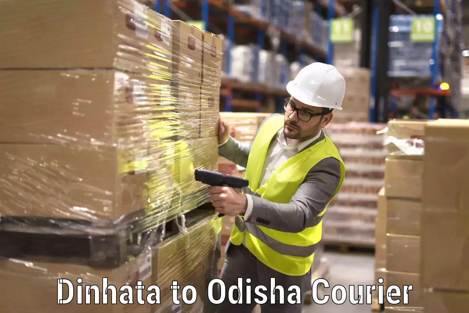 Full-service furniture transport Dinhata to Odisha