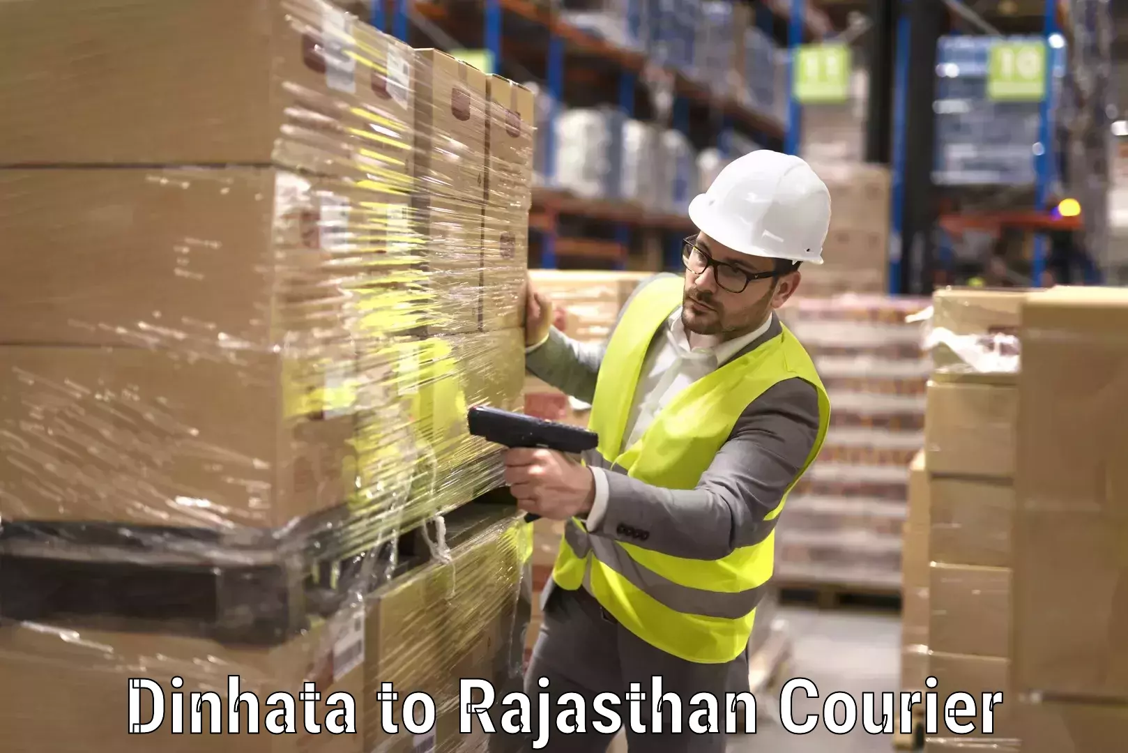 Safe household movers Dinhata to Rajasthan