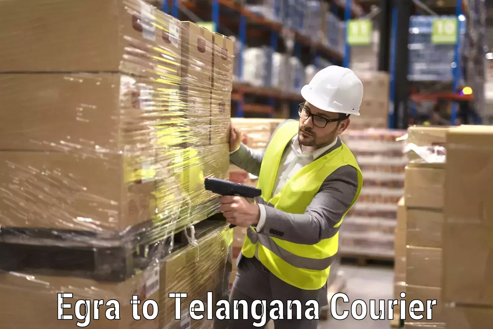 Professional movers Egra to Telangana