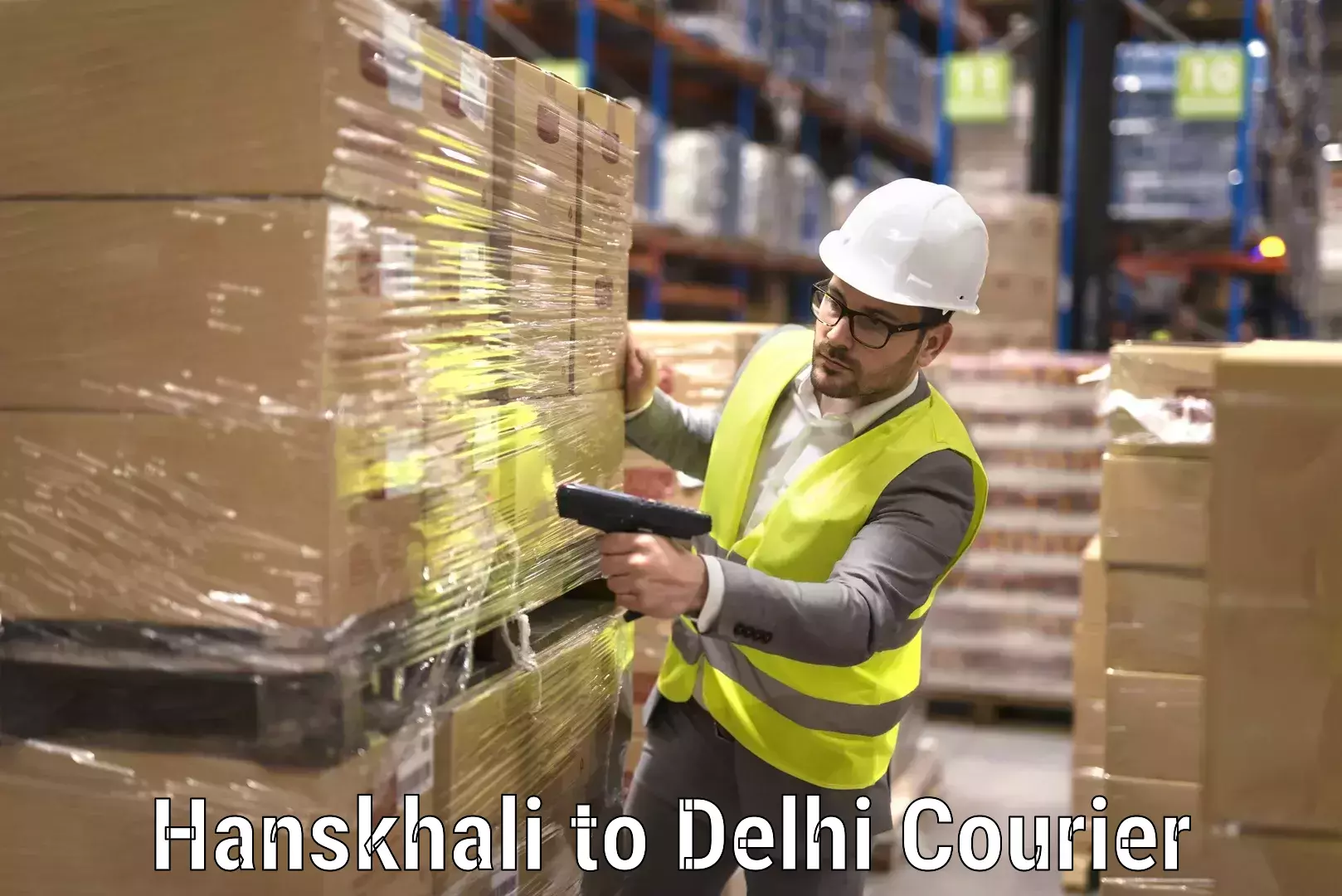 Reliable movers in Hanskhali to Delhi