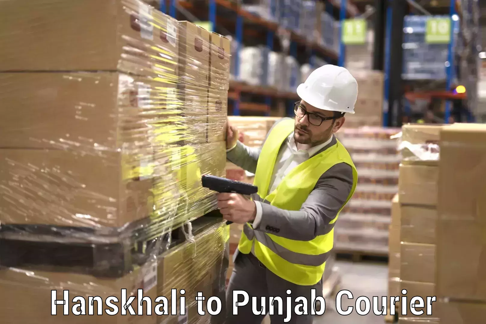Premium moving services Hanskhali to Punjab