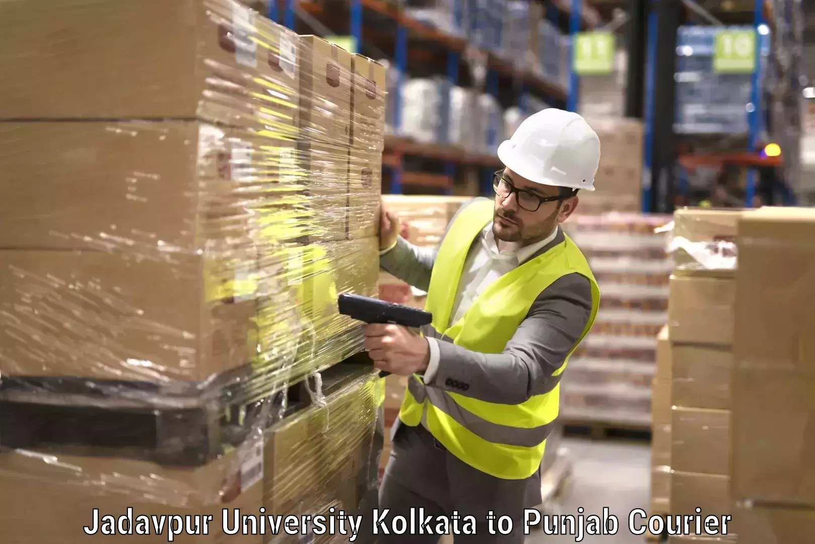 Skilled furniture movers Jadavpur University Kolkata to Punjab