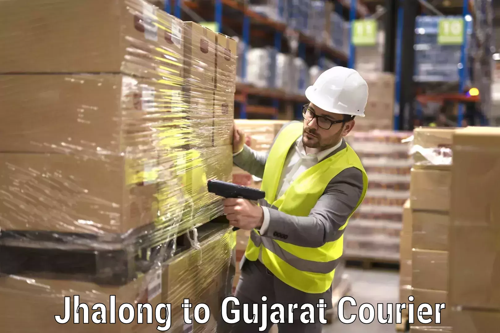 Efficient moving company Jhalong to Gujarat