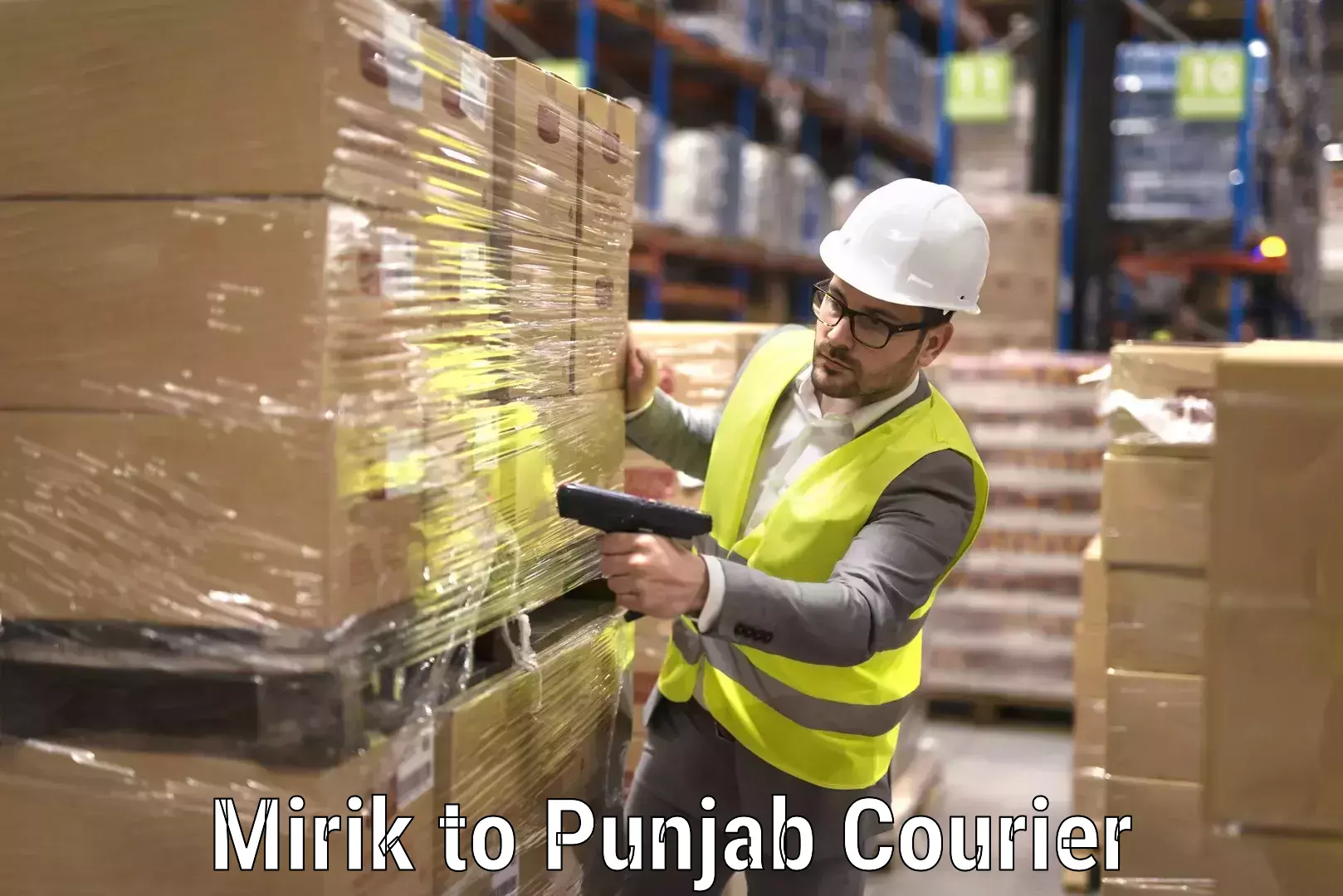 Furniture transport services Mirik to Punjab