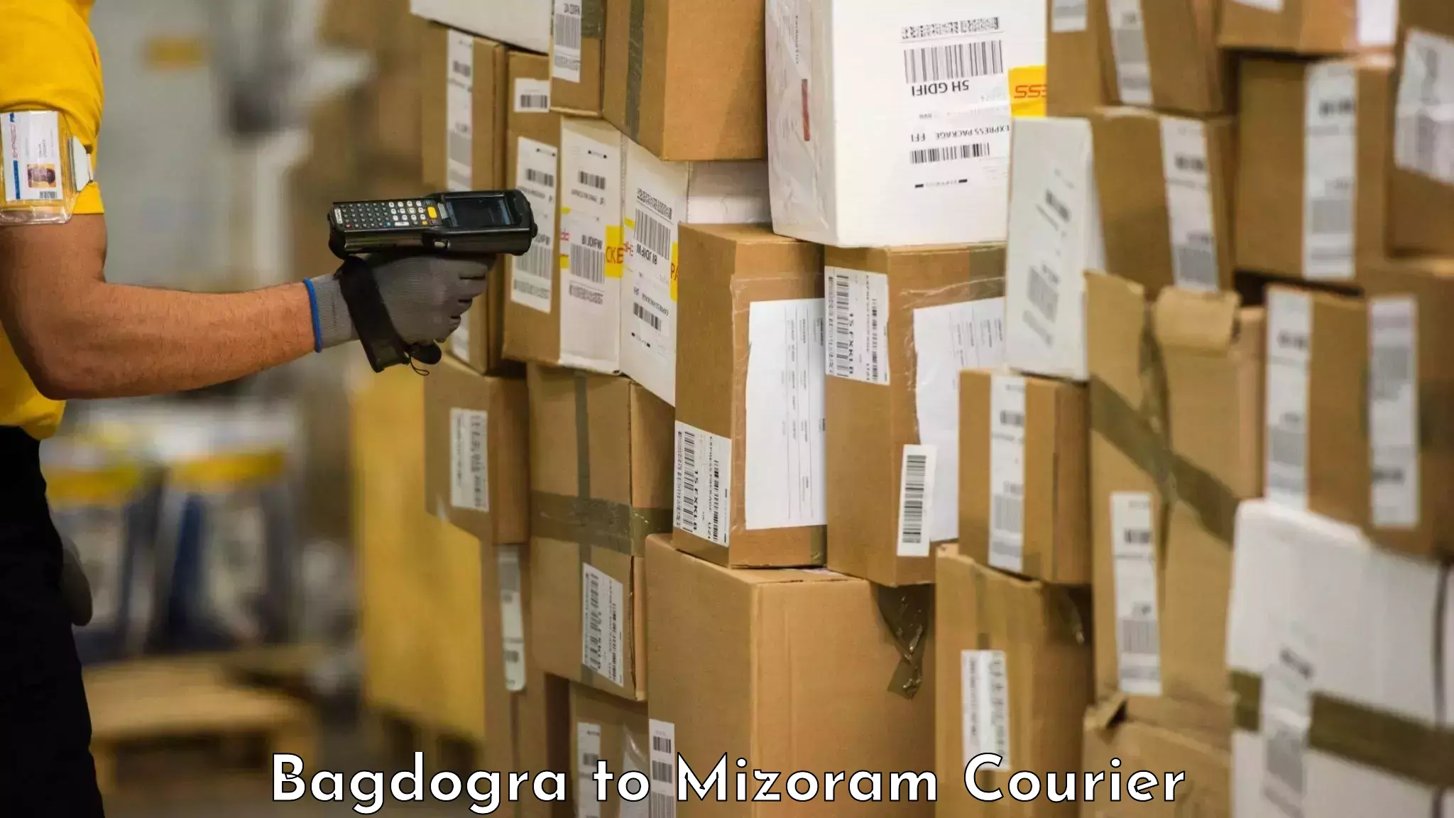 Baggage shipping service in Bagdogra to Aizawl