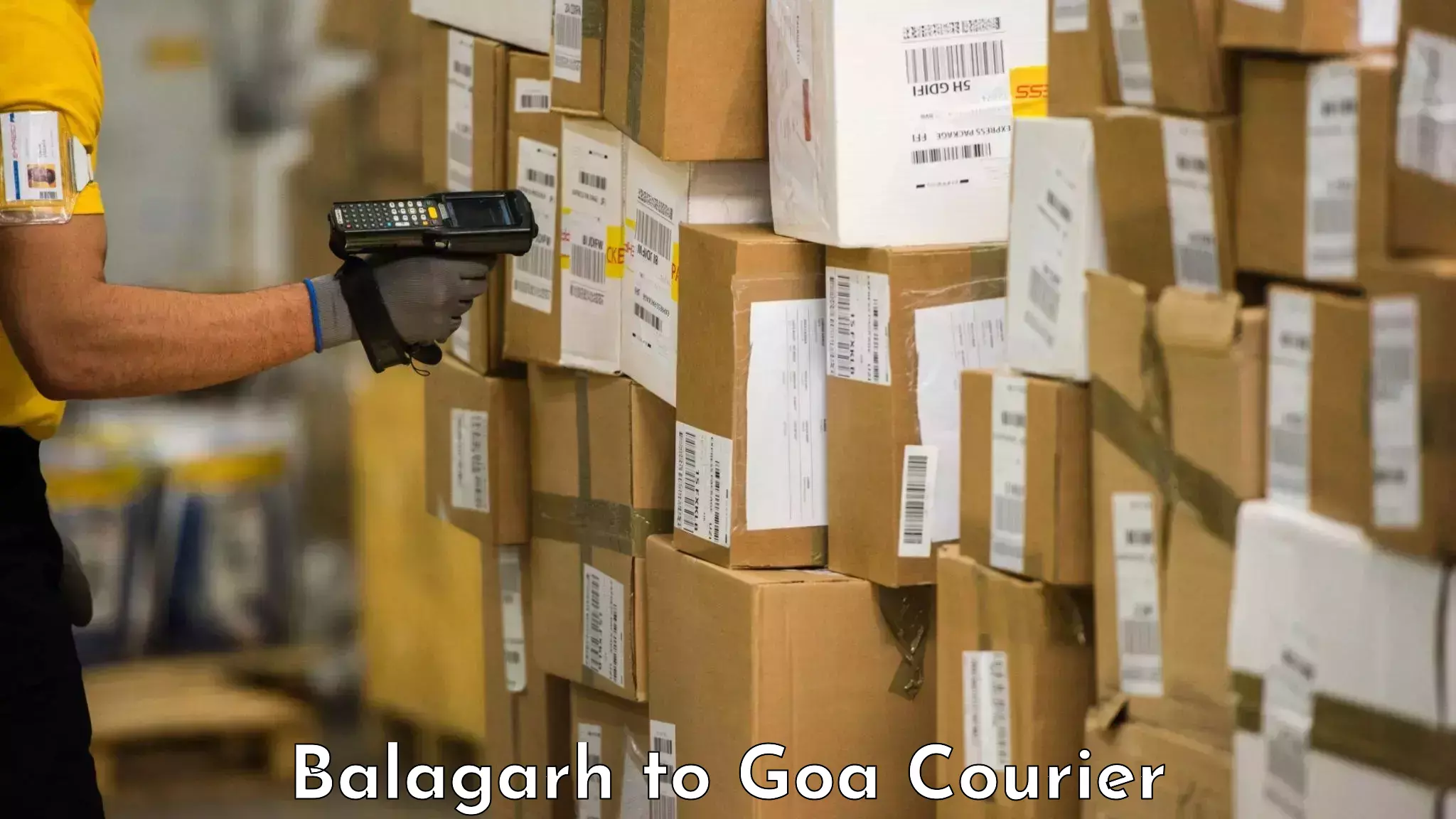 Custom luggage shipping in Balagarh to Panaji