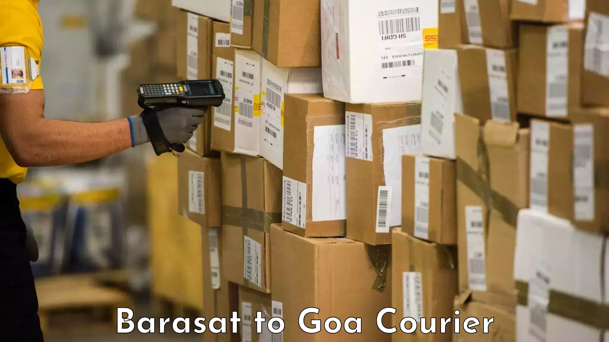 Luggage shipping logistics Barasat to Margao