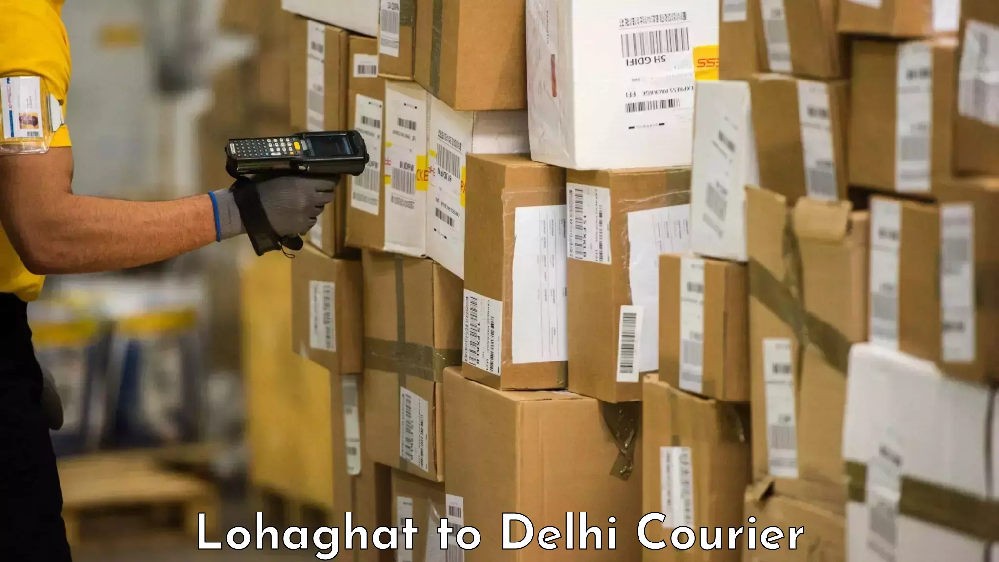 Efficient baggage courier system Lohaghat to Ashok Vihar