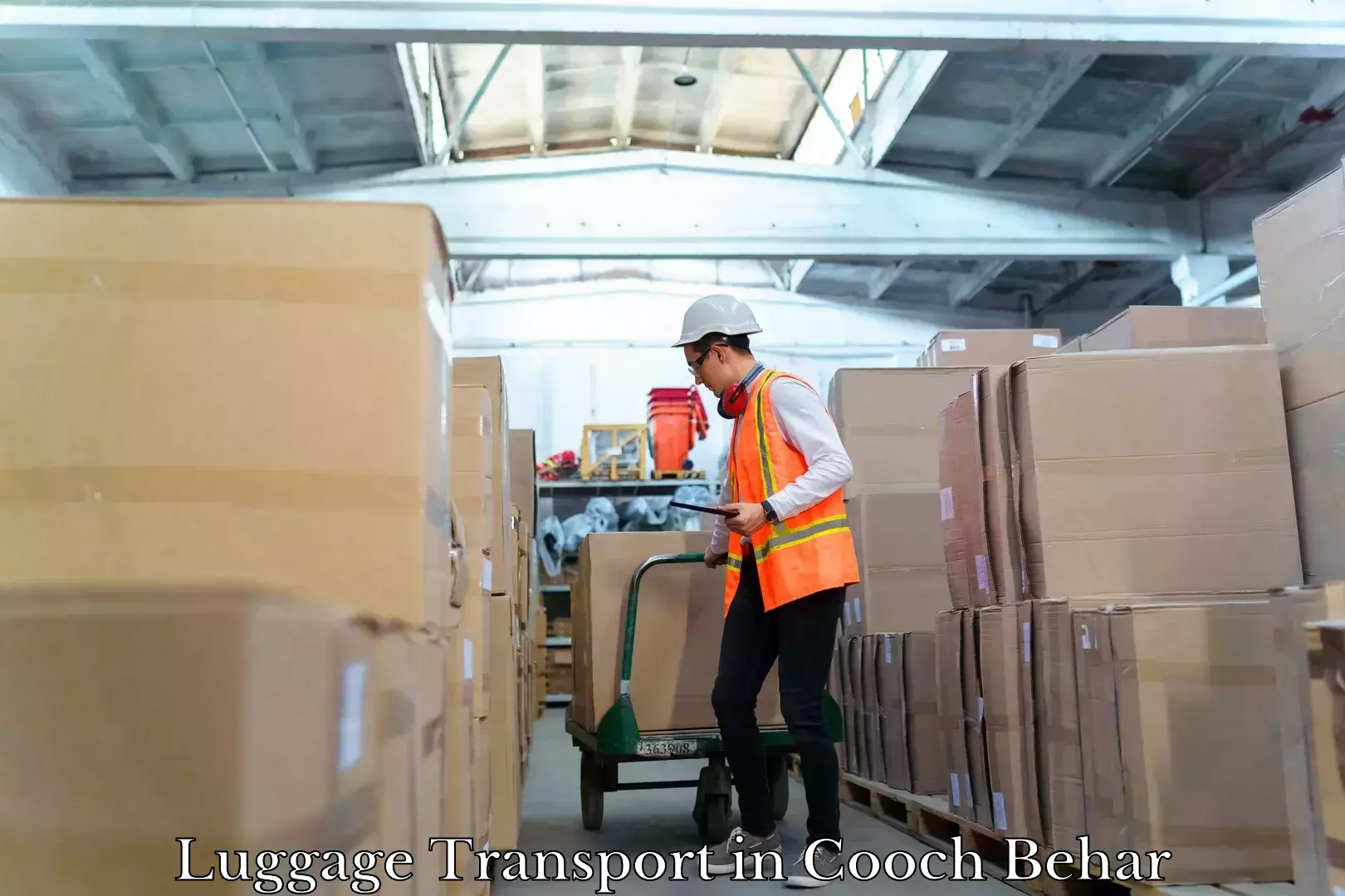 Door-to-door baggage service in Cooch Behar