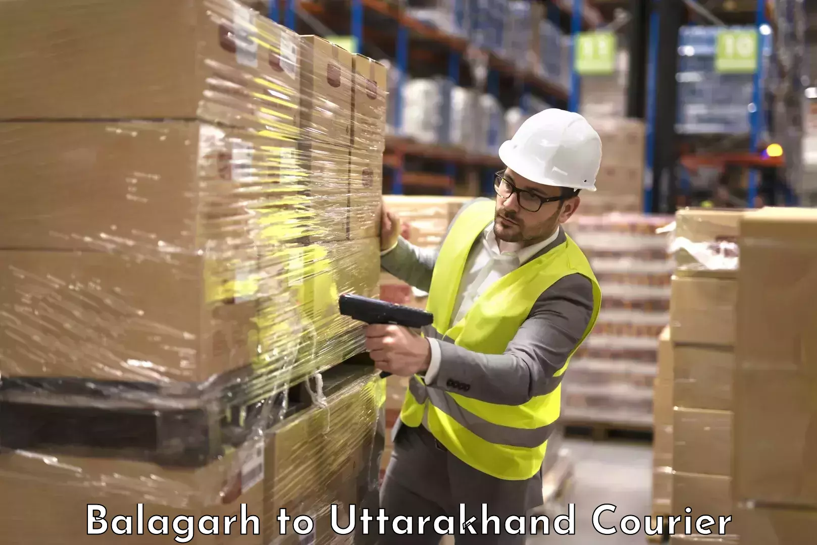 Luggage shipping management Balagarh to Laksar