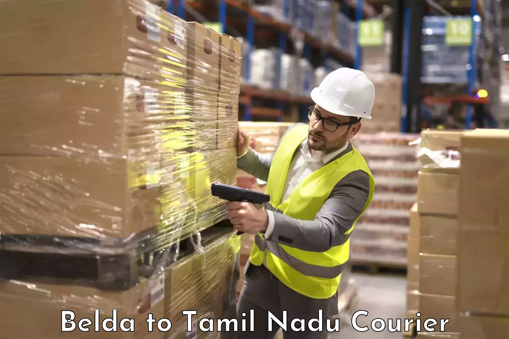 Safe luggage delivery Belda to Tamil Nadu