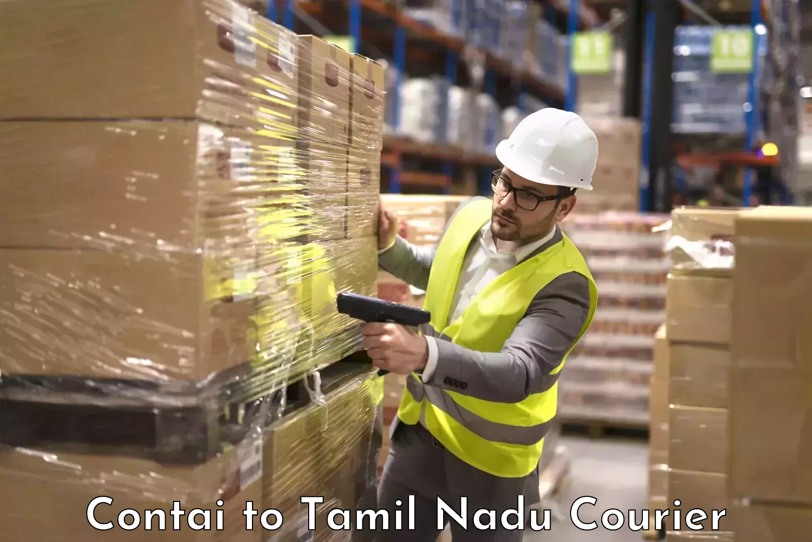 Baggage delivery support in Contai to Katpadi