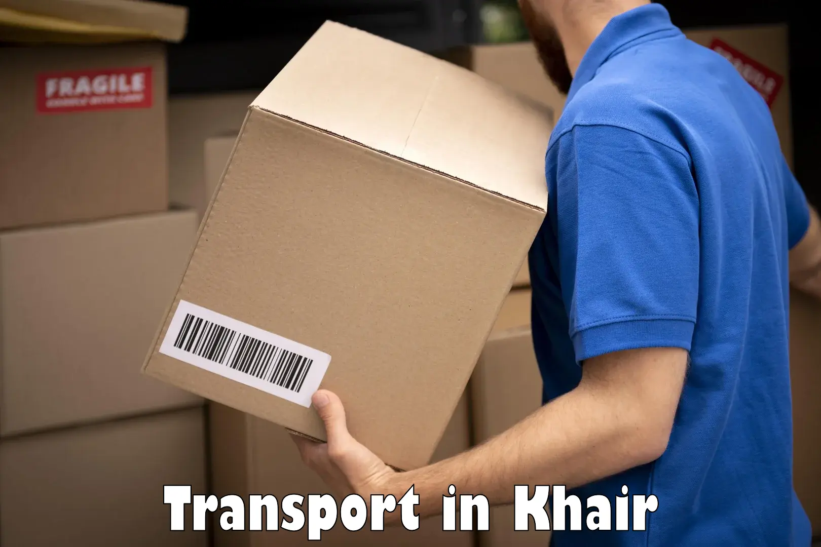Interstate goods transport in Khair