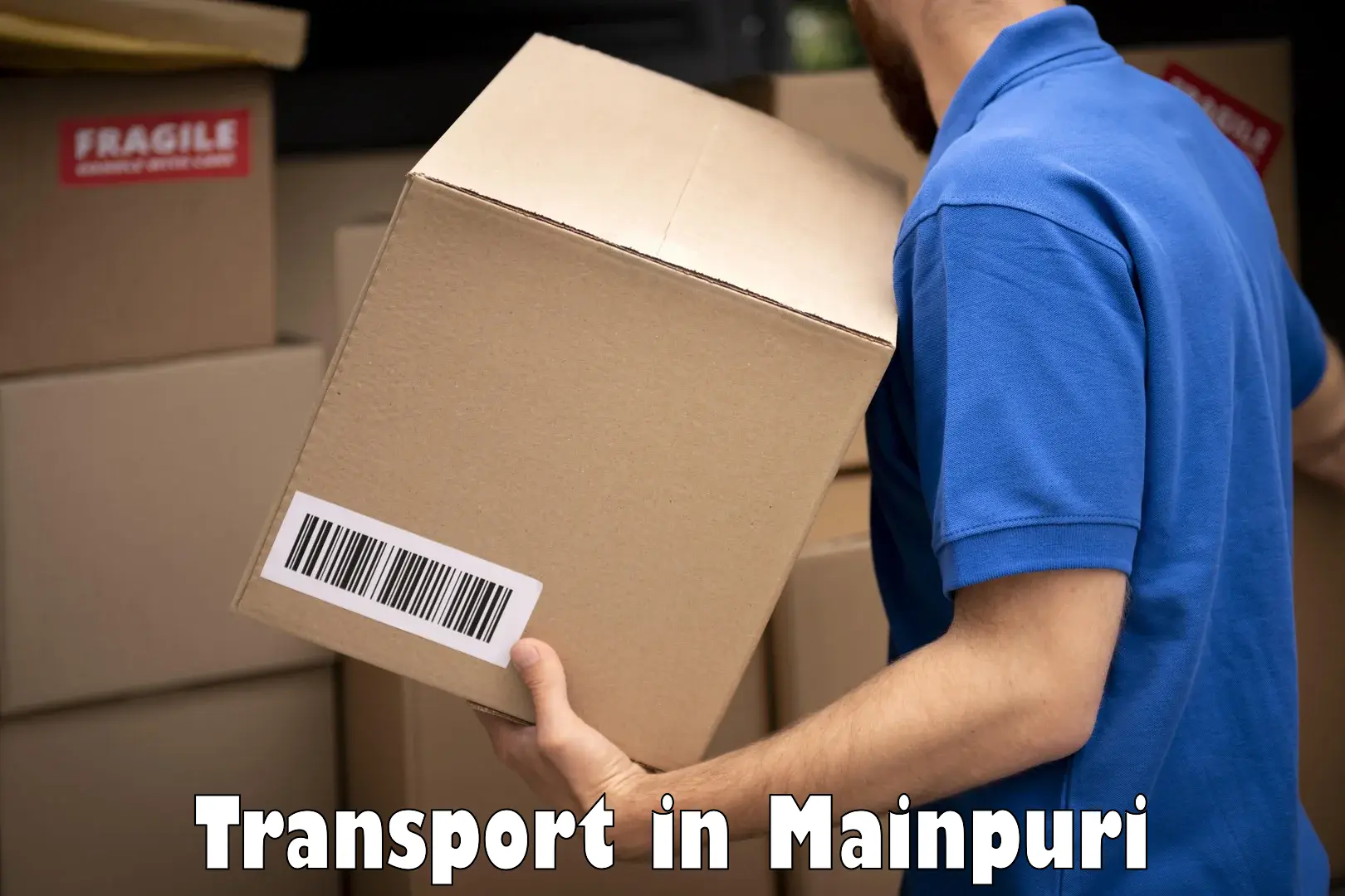 Nearest transport service in Mainpuri