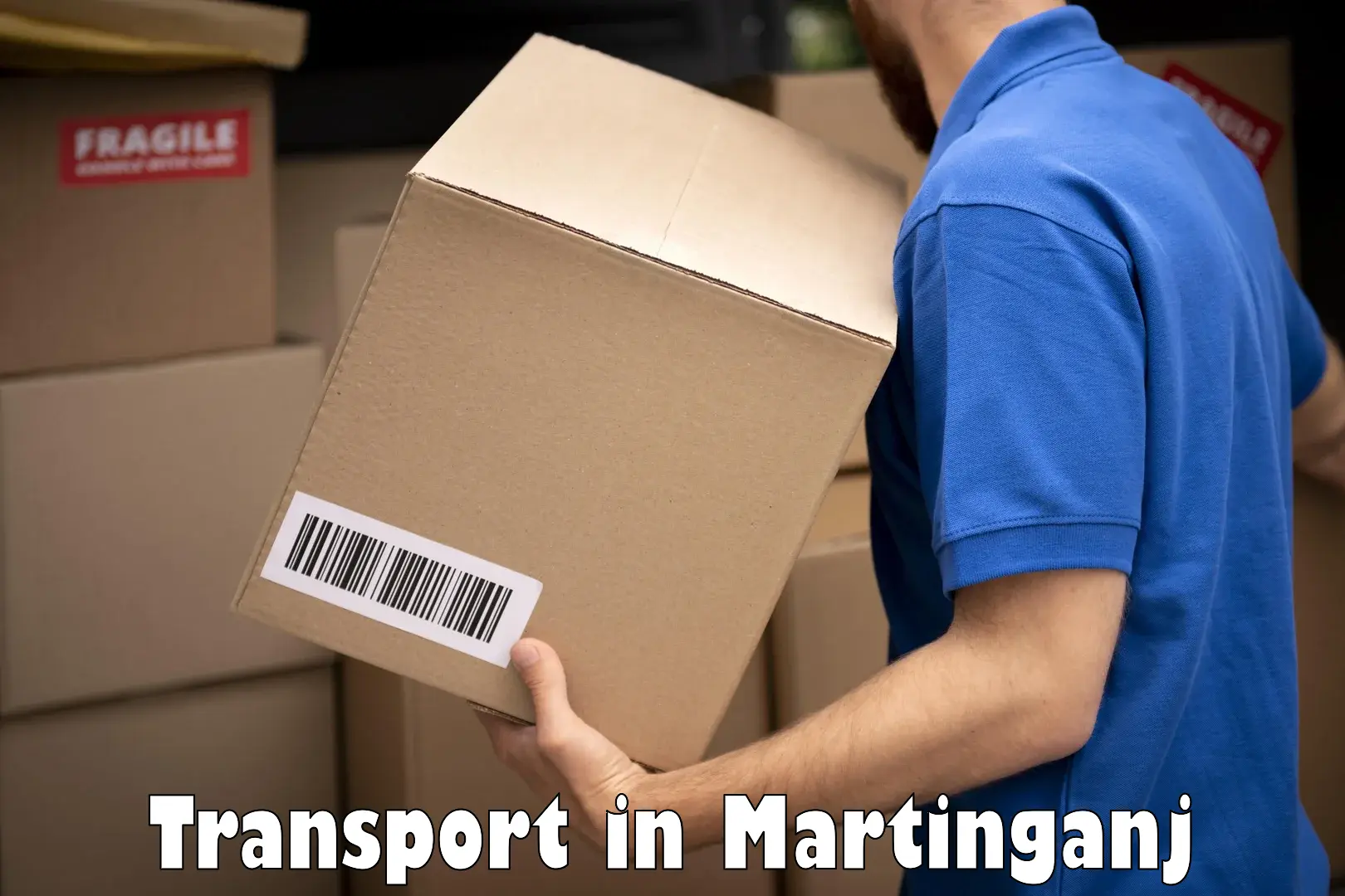 Cargo transportation services in Martinganj