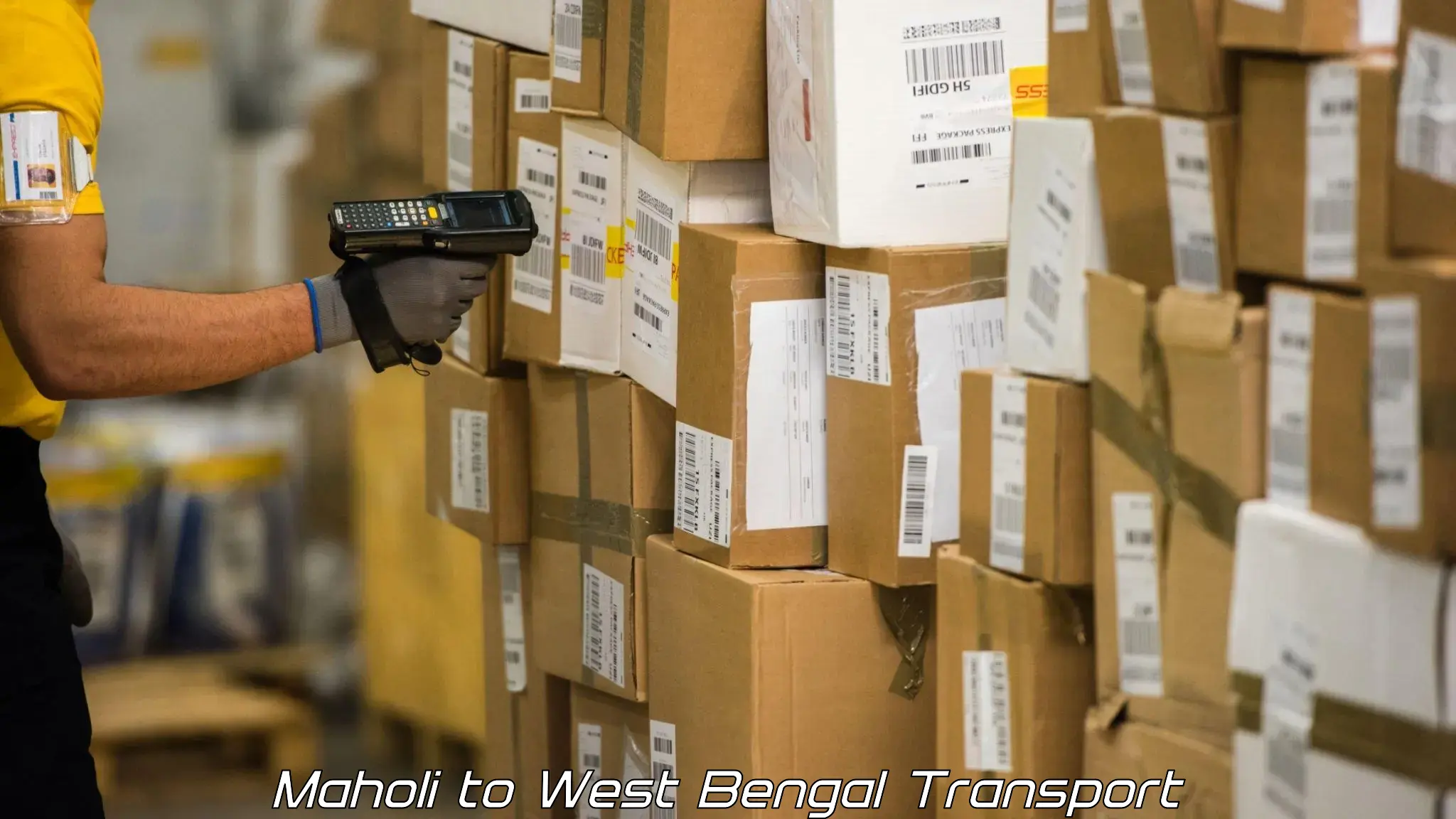 Goods transport services Maholi to West Bengal