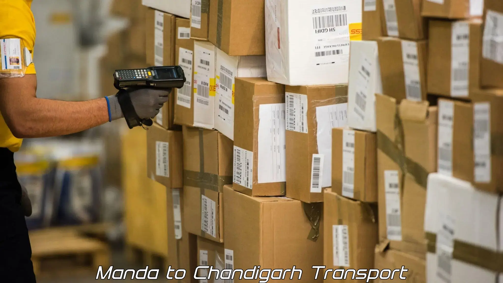 Transport in sharing Manda to Chandigarh