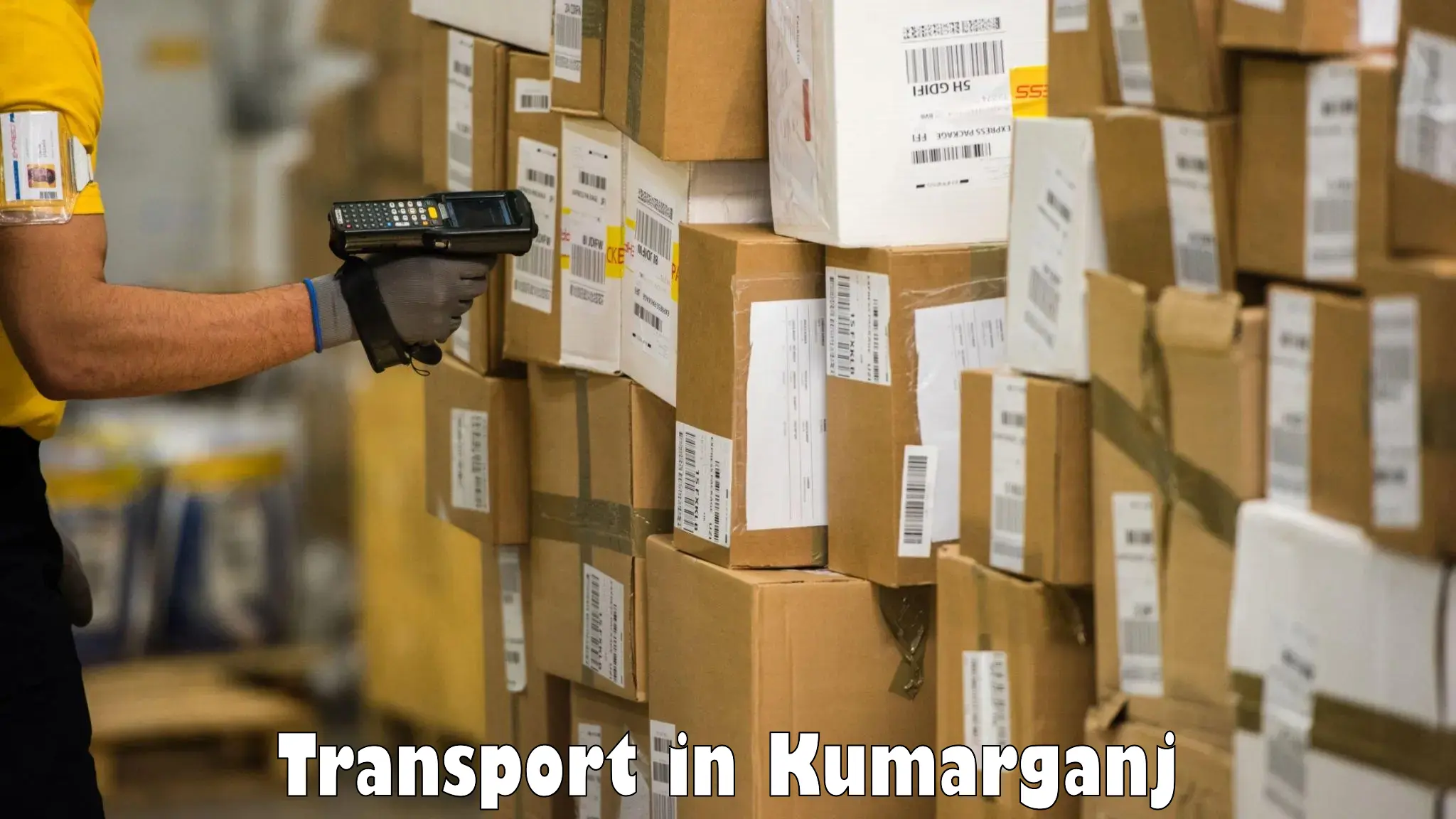 Air cargo transport services in Kumarganj