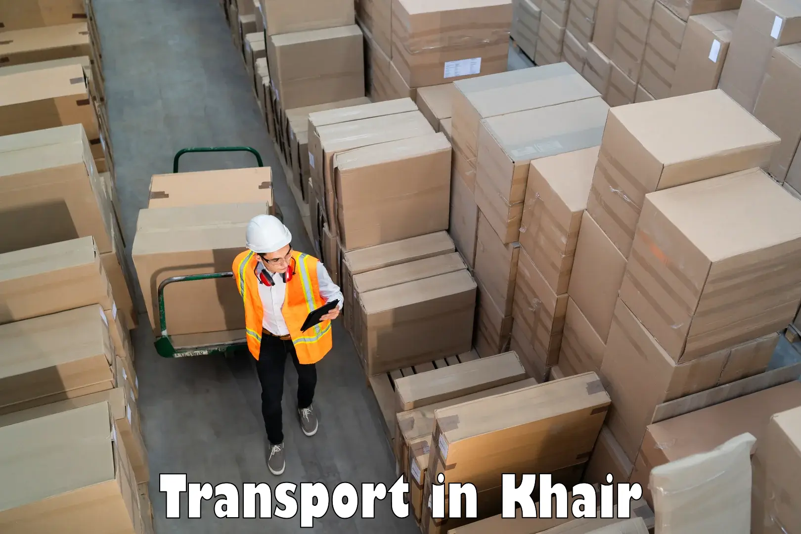 Container transportation services in Khair