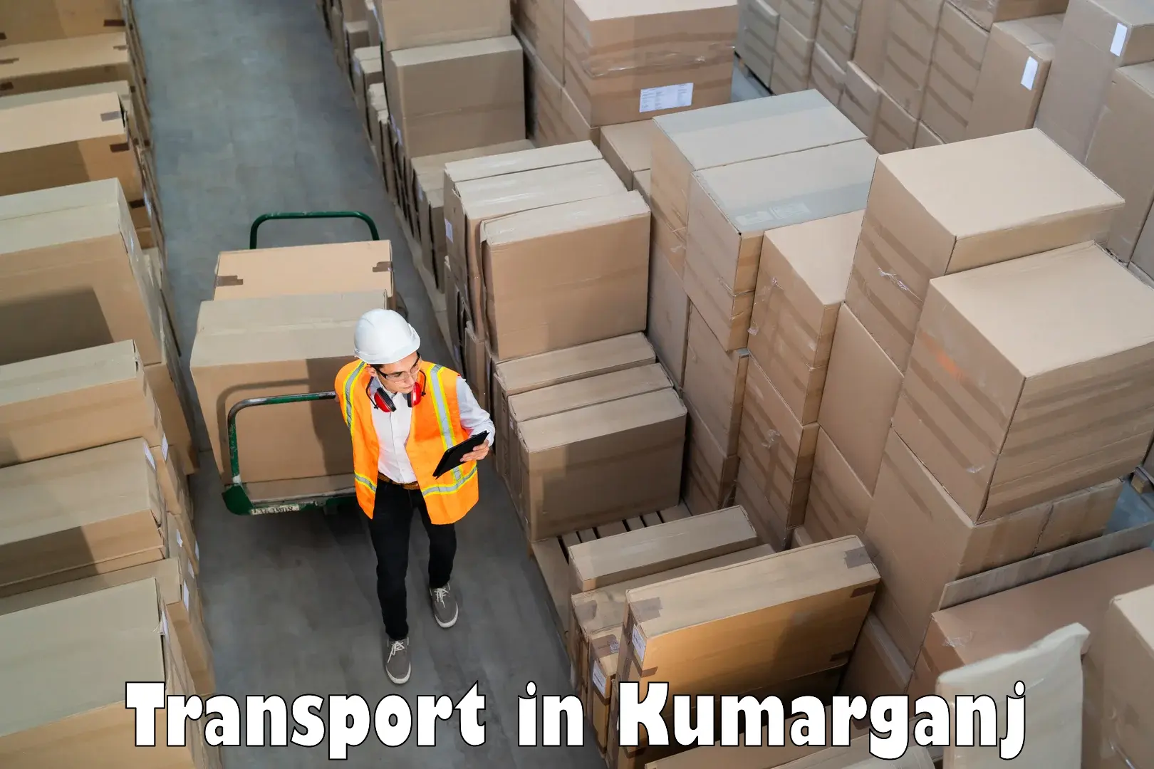 Express transport services in Kumarganj