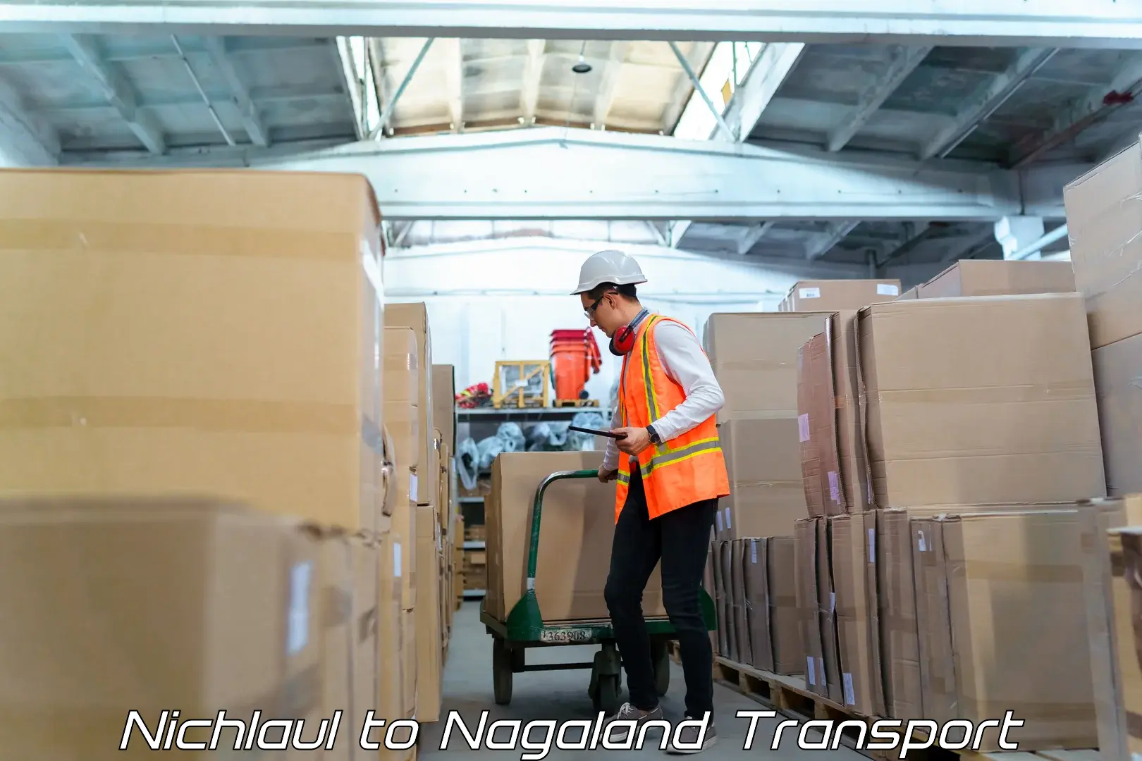 Lorry transport service Nichlaul to NIT Nagaland