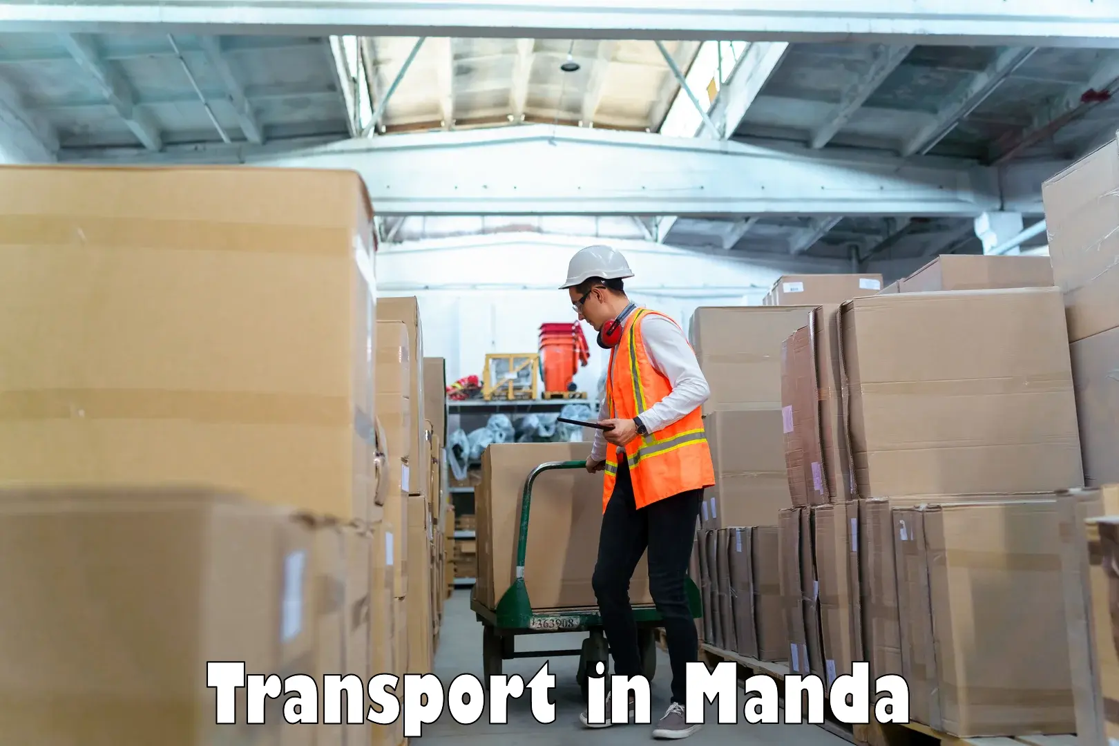 Furniture transport service in Manda