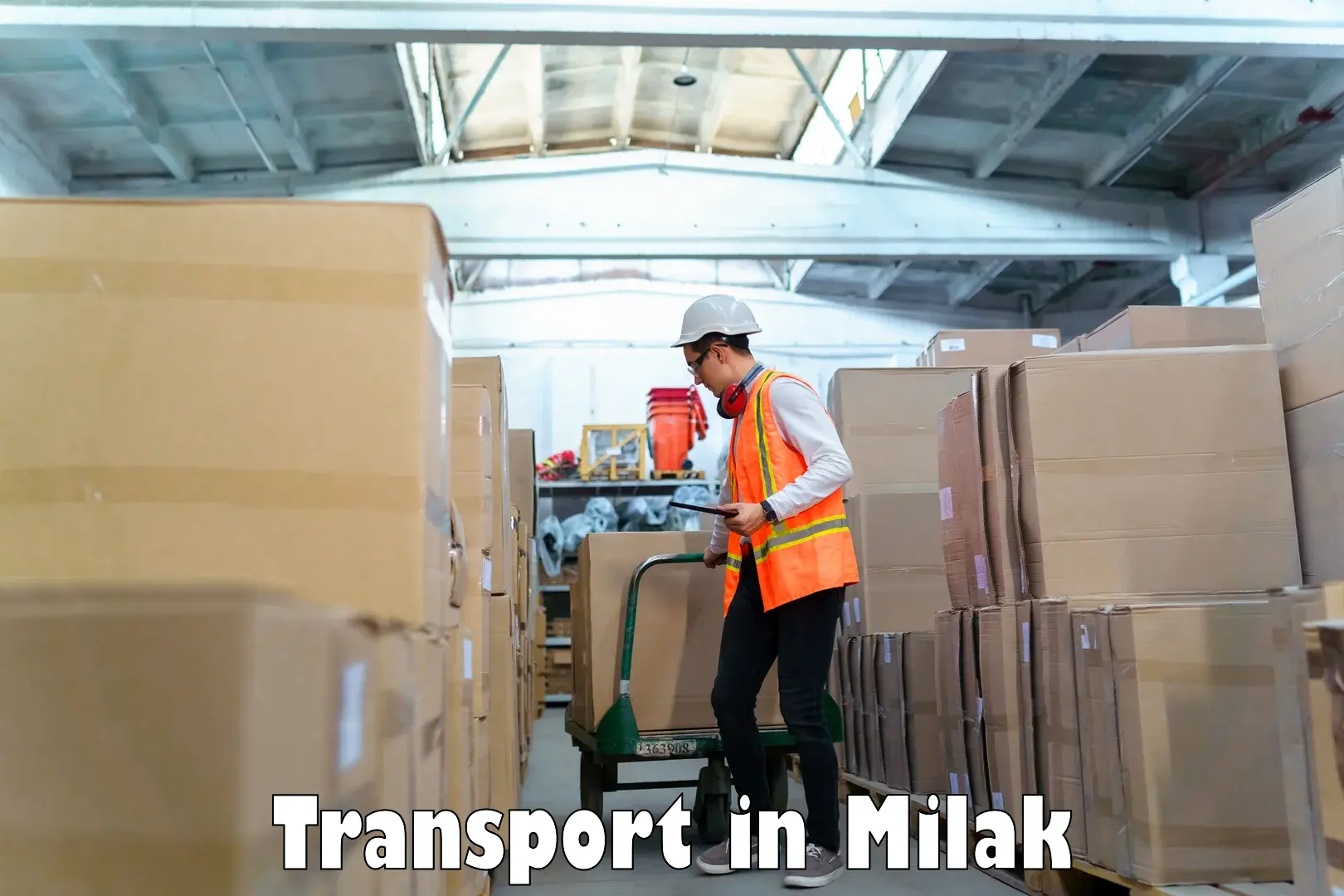 Transport shared services in Milak