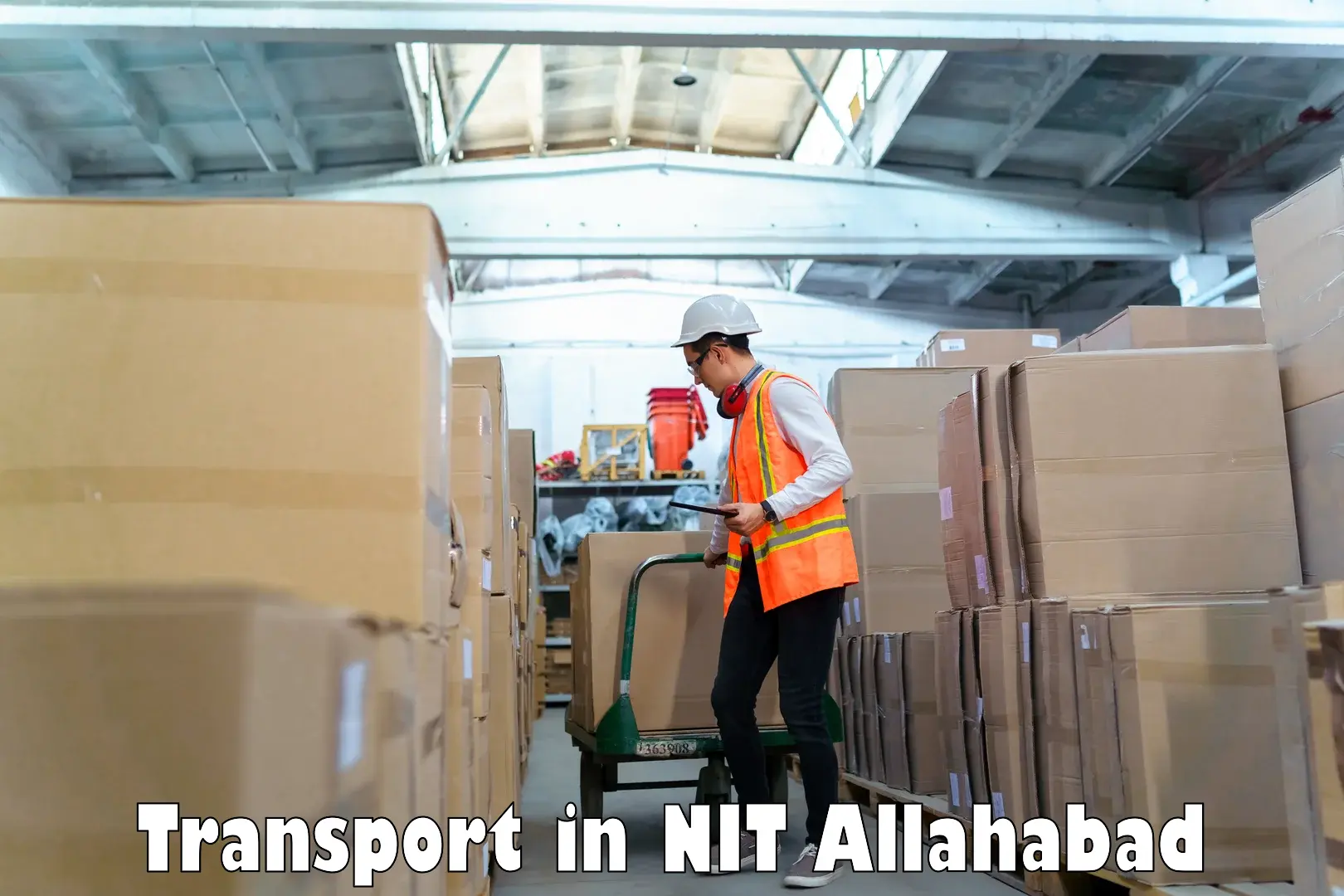 International cargo transportation services in NIT Allahabad