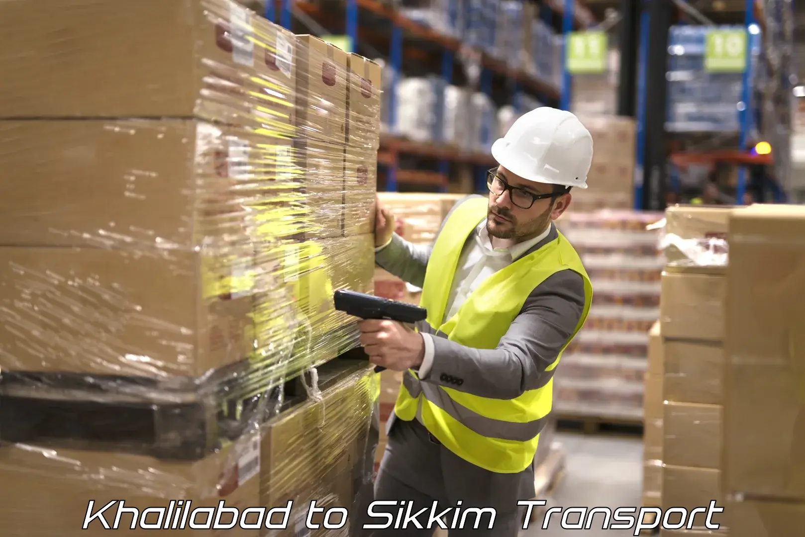 Part load transport service in India Khalilabad to South Sikkim