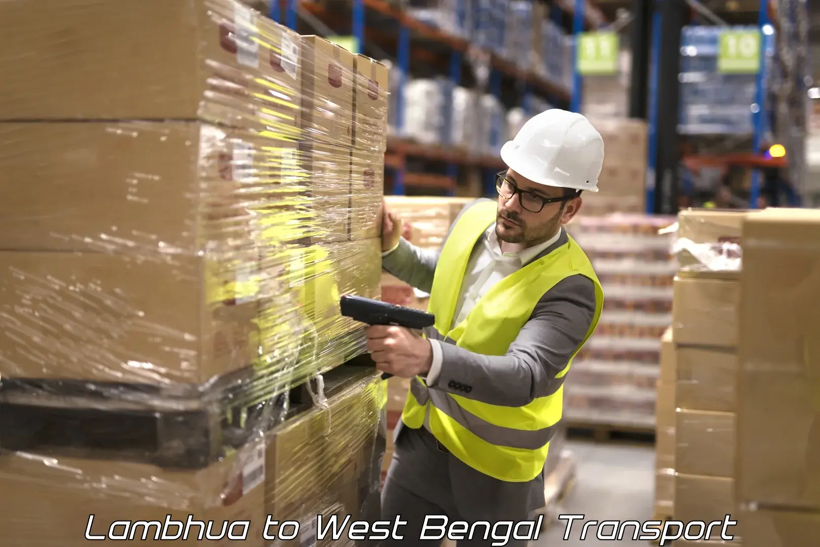 Air freight transport services Lambhua to West Bengal