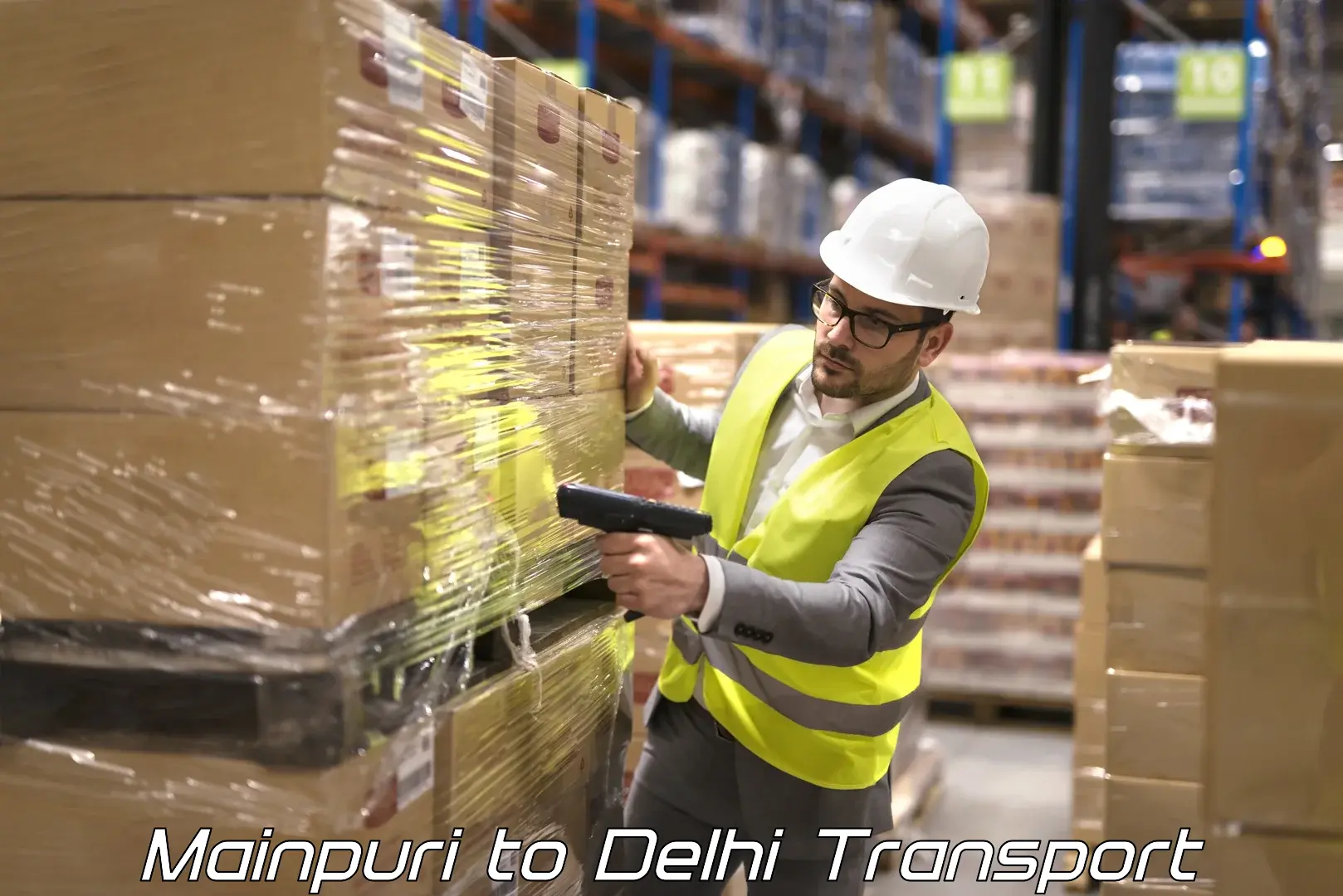 Interstate goods transport Mainpuri to Delhi Technological University DTU