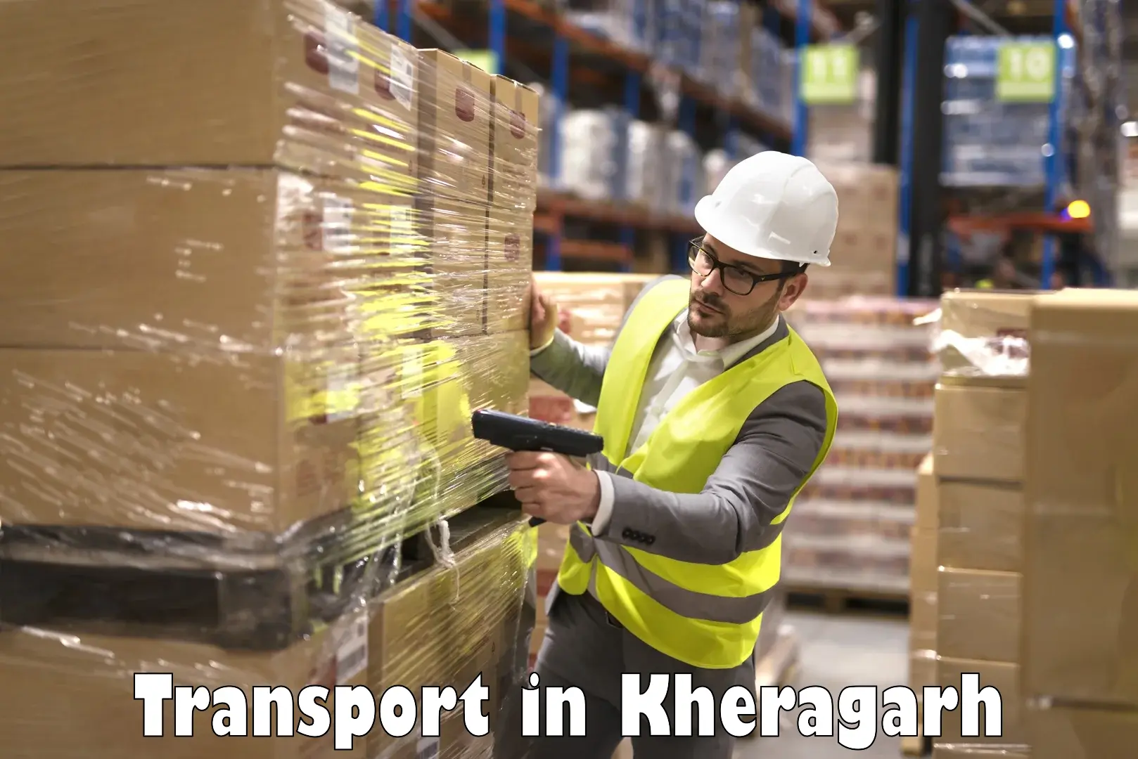 Cargo transport services in Kheragarh