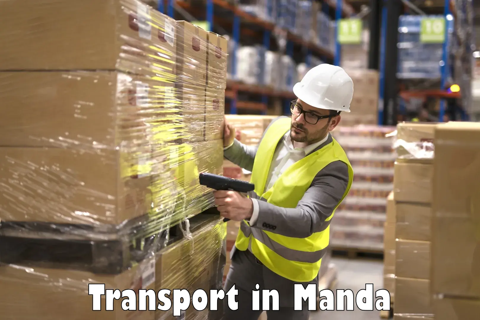 Express transport services in Manda